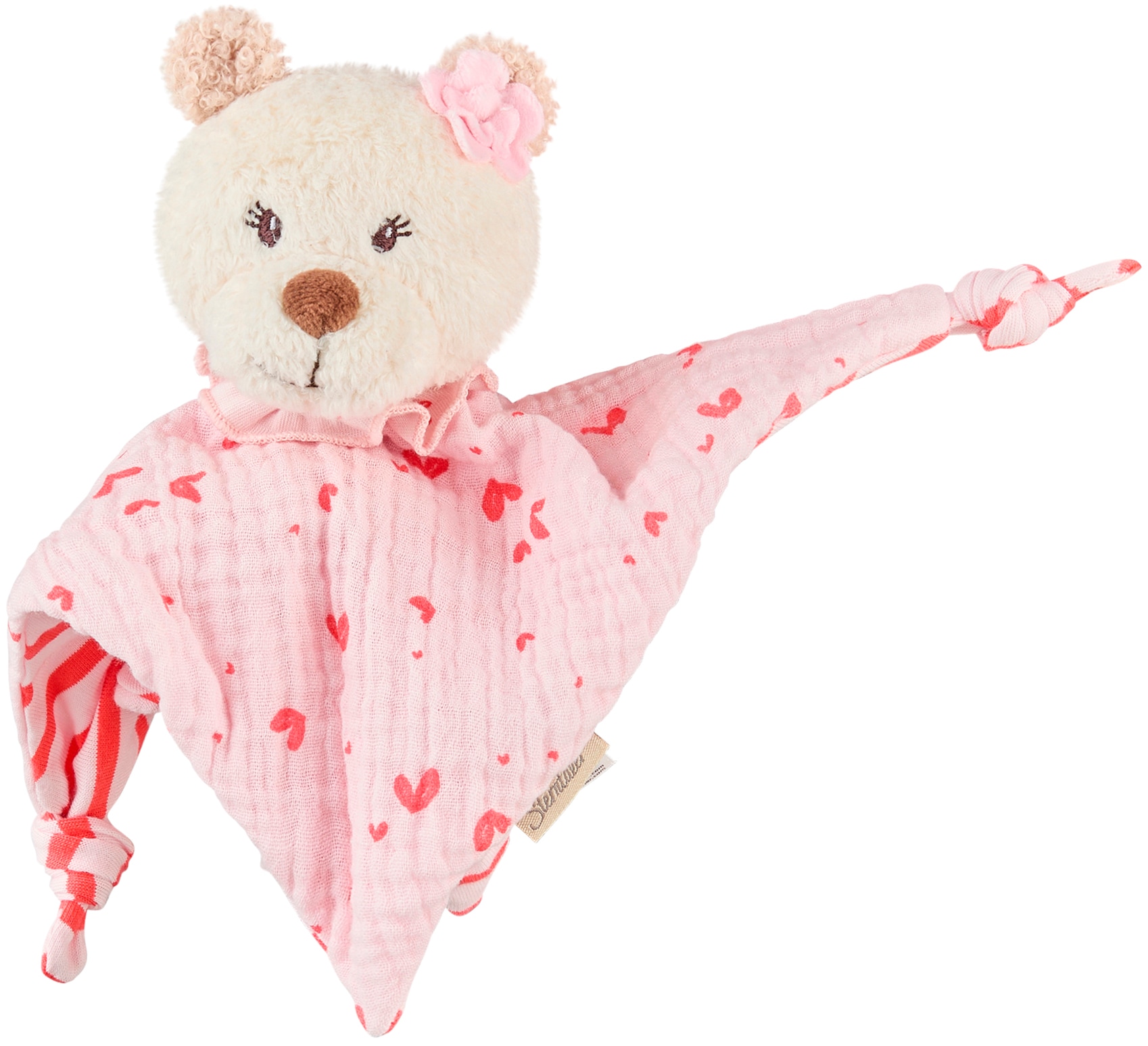 Sterntaler® Schmusetuch »BÄR Betty S« mit Rassel