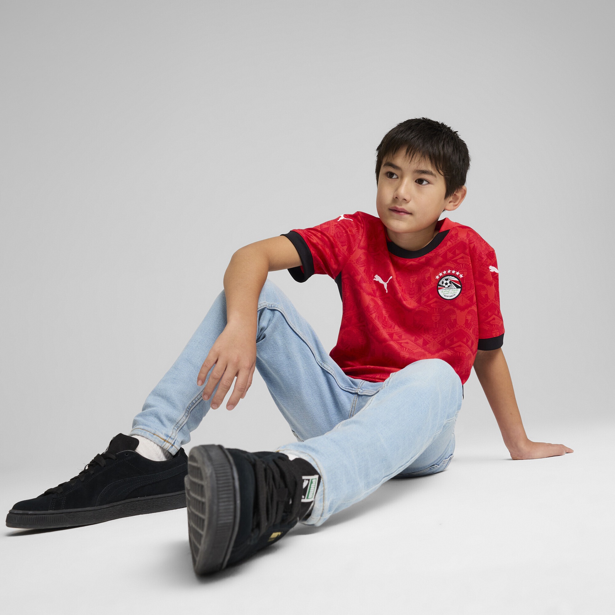 PUMA Trainingsshirt »Ägypten 2025 Heimtrikot Jugendliche«