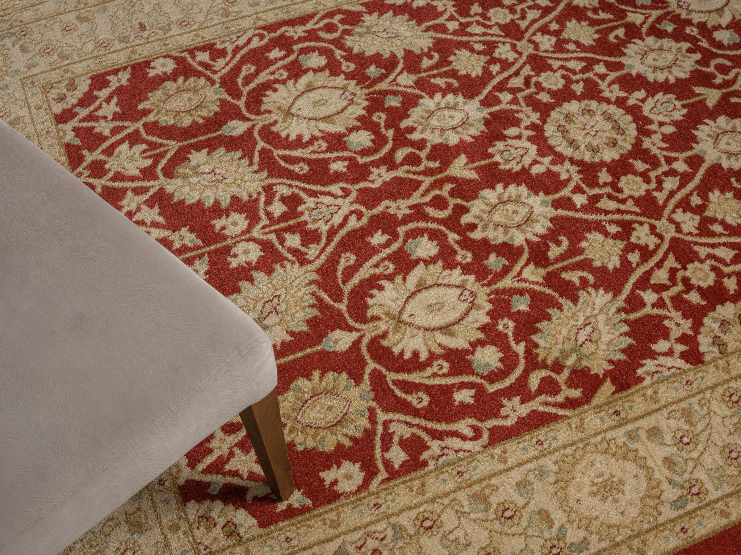 Myflair Möbel & Accessoires Teppich »Maryam 1 Lagerräumung«, rechteckig, 7,5 mm Höhe, Kurzflor, Orient Optik, edler Glanz, mit Fransen, besonders weich