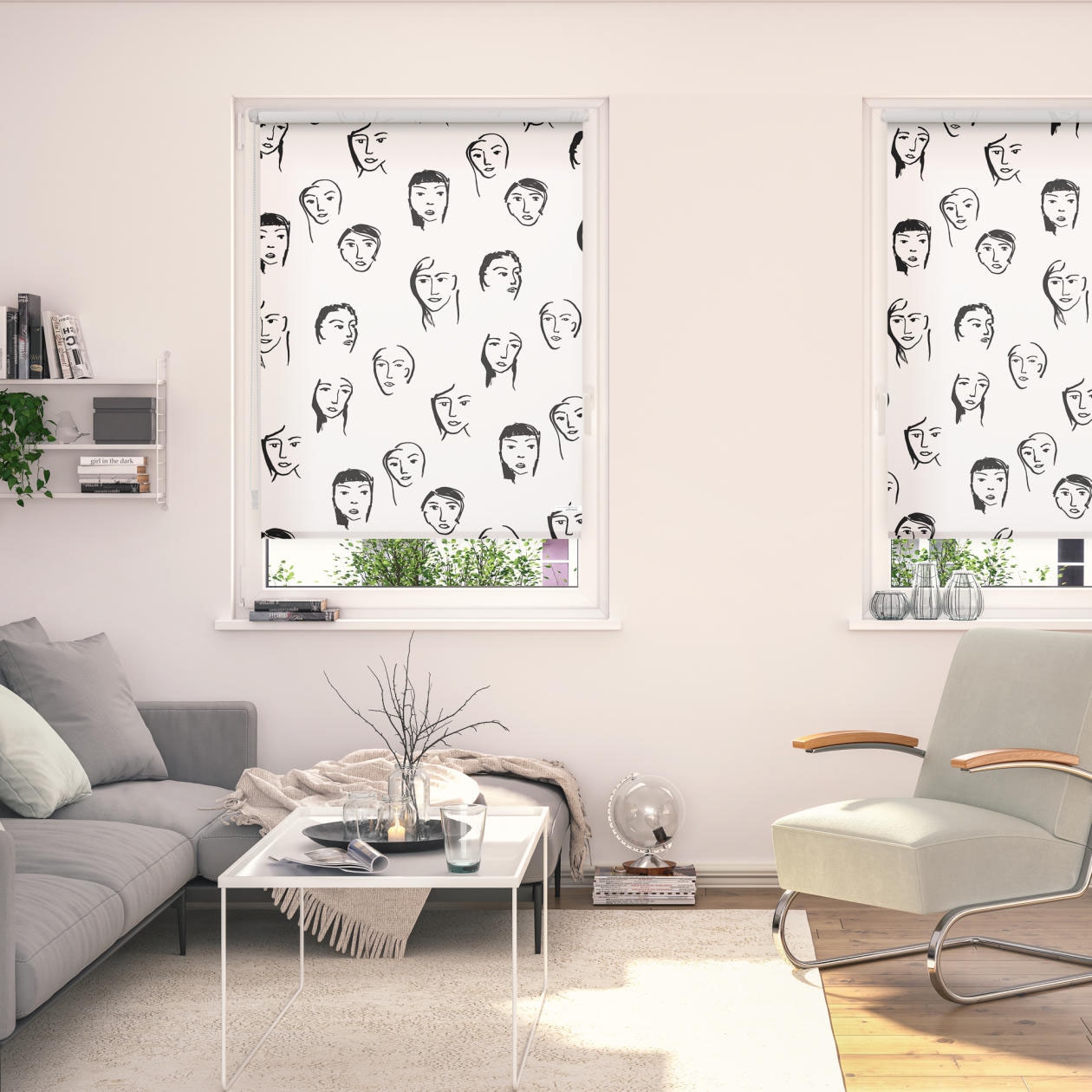 LICHTBLICK ORIGINAL Seitenzugrollo "Rollo Klemmfix, ohne Bohren, blickdicht günstig online kaufen