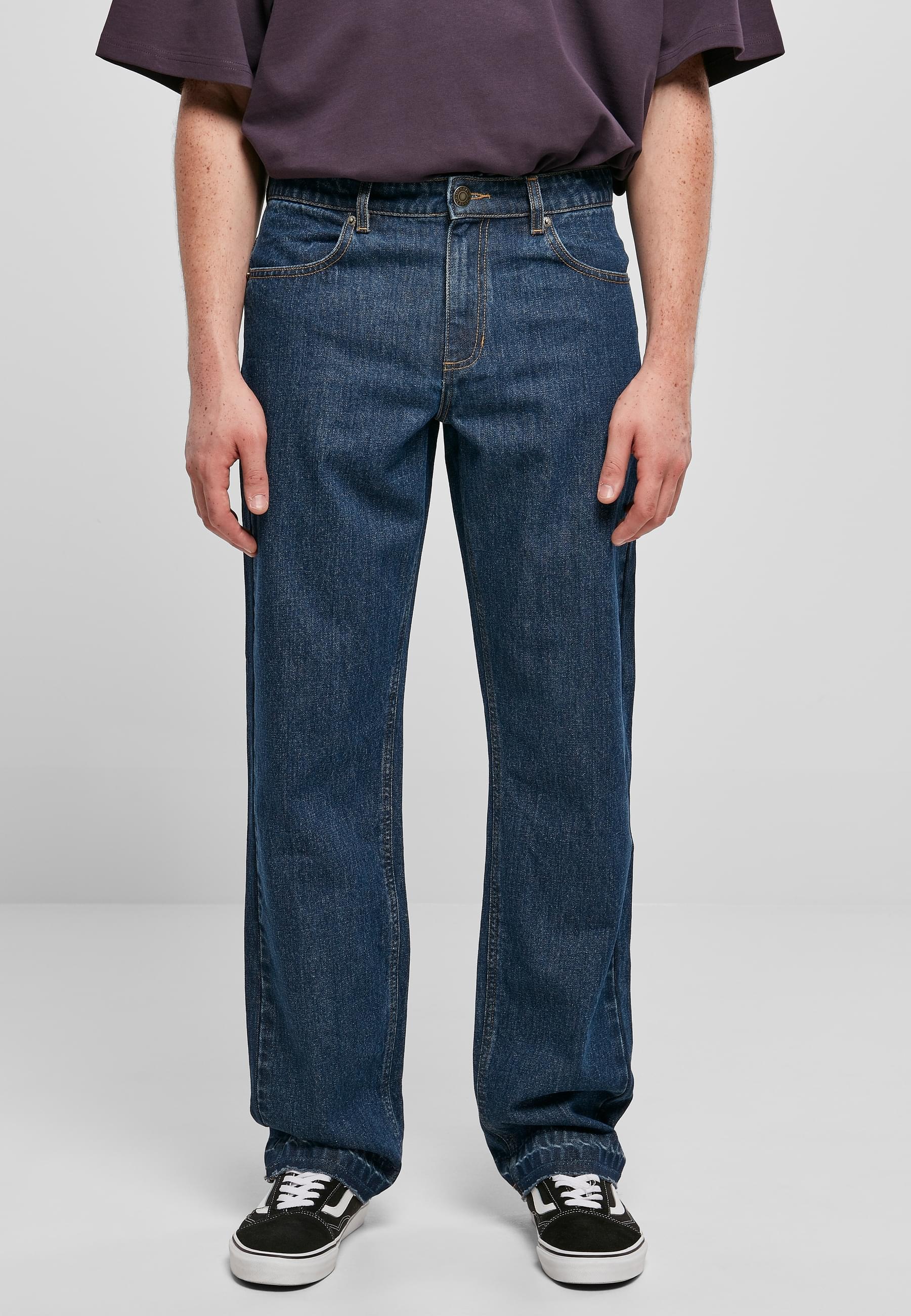 URBAN CLASSICS Bequeme Jeans »Urban Classics Herren Open Edge Loose Fit Jeans«, (1 tlg.)