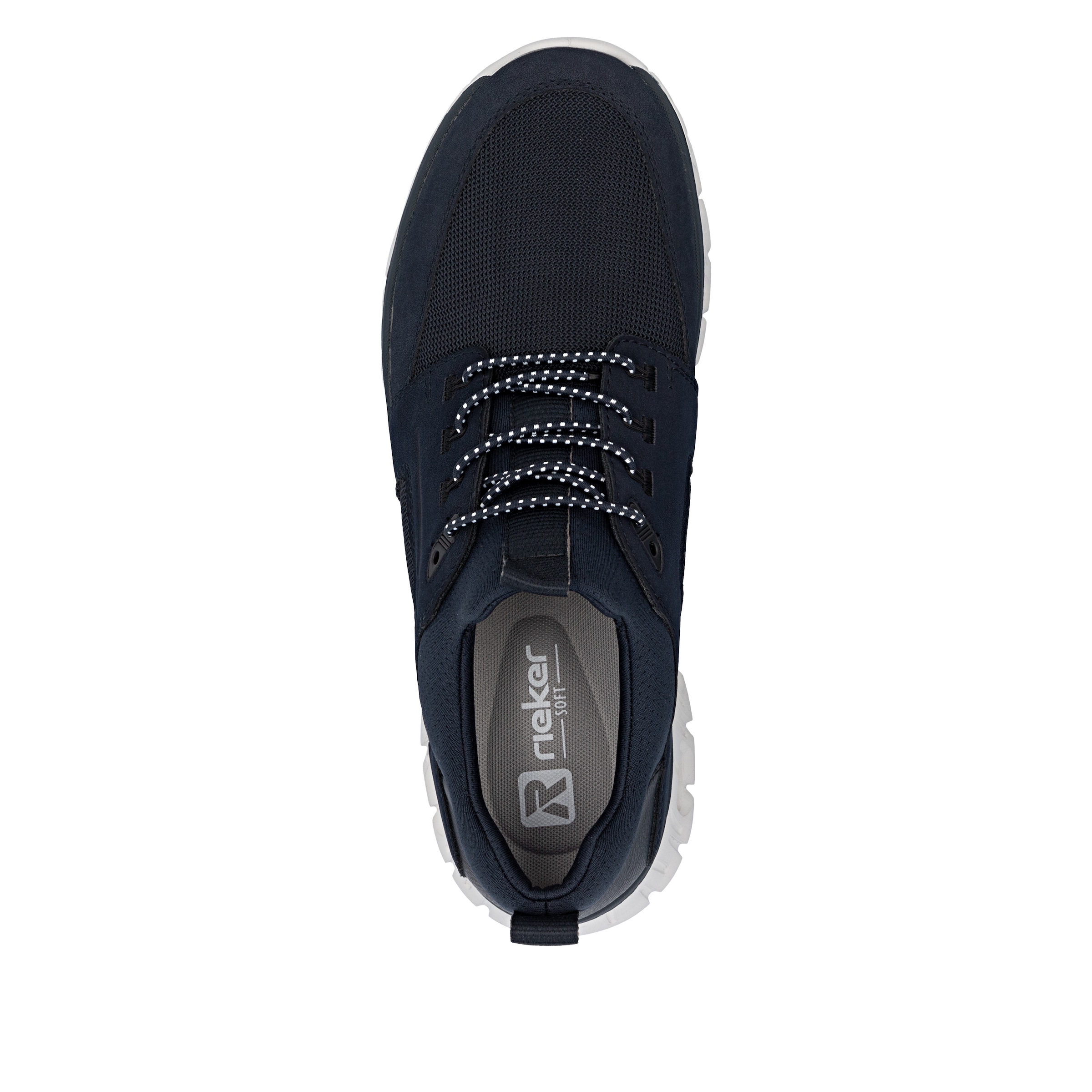 RIEKER Sport Slip-On Sneaker, Freizeitschuh, Halbschuh, Slipper mit Anziehlaschen
