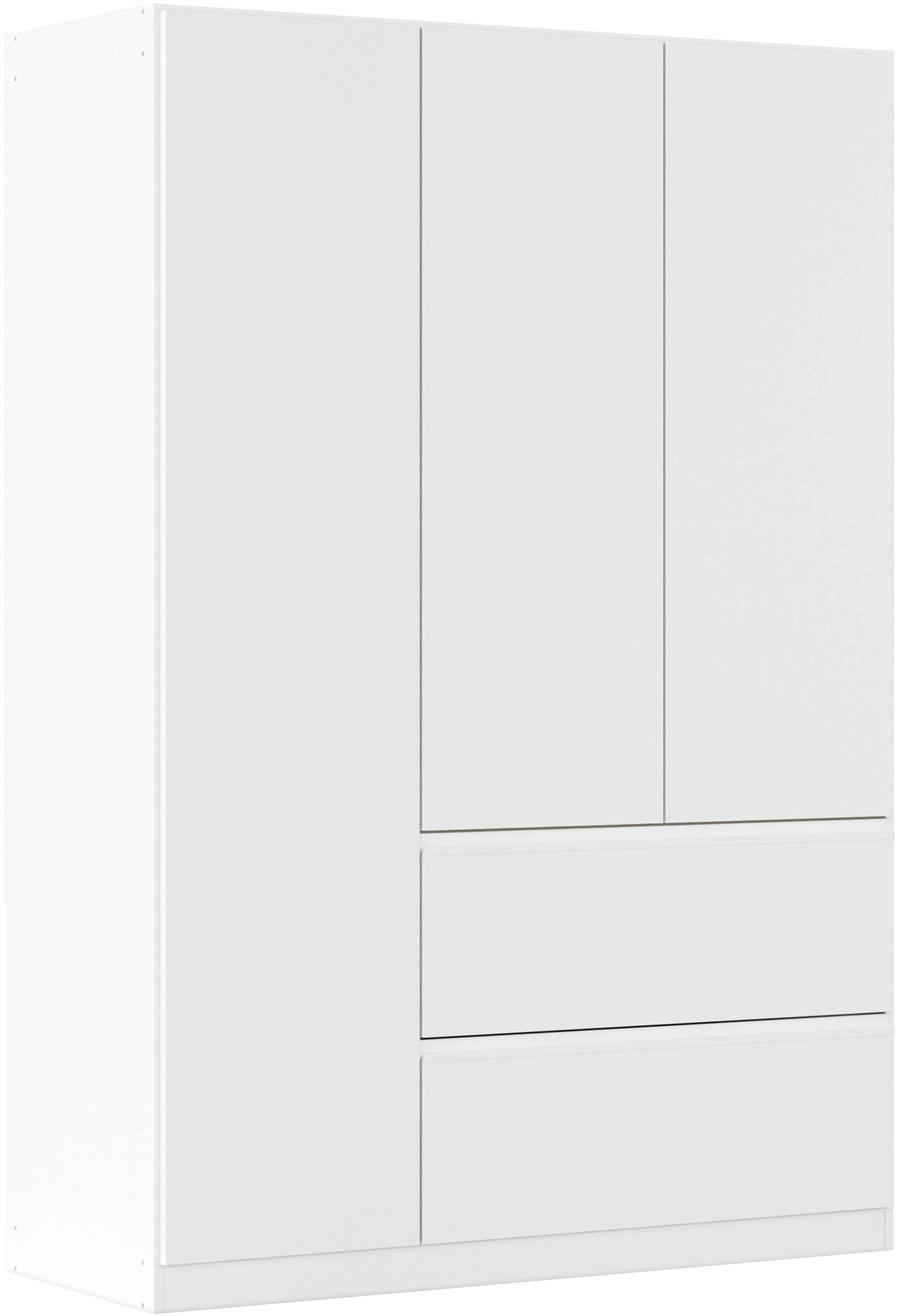 rauch "Kleiderschrank Schrank Garderobe Wäscheschrank Schlafzimmer JOEL" in 3 verschiedenen Ausstattungen BASIC/CLASSIC/PREMIUM, mit zwei Schubladen, mit Push-to-Open Funktion MADE IN GERMANY
