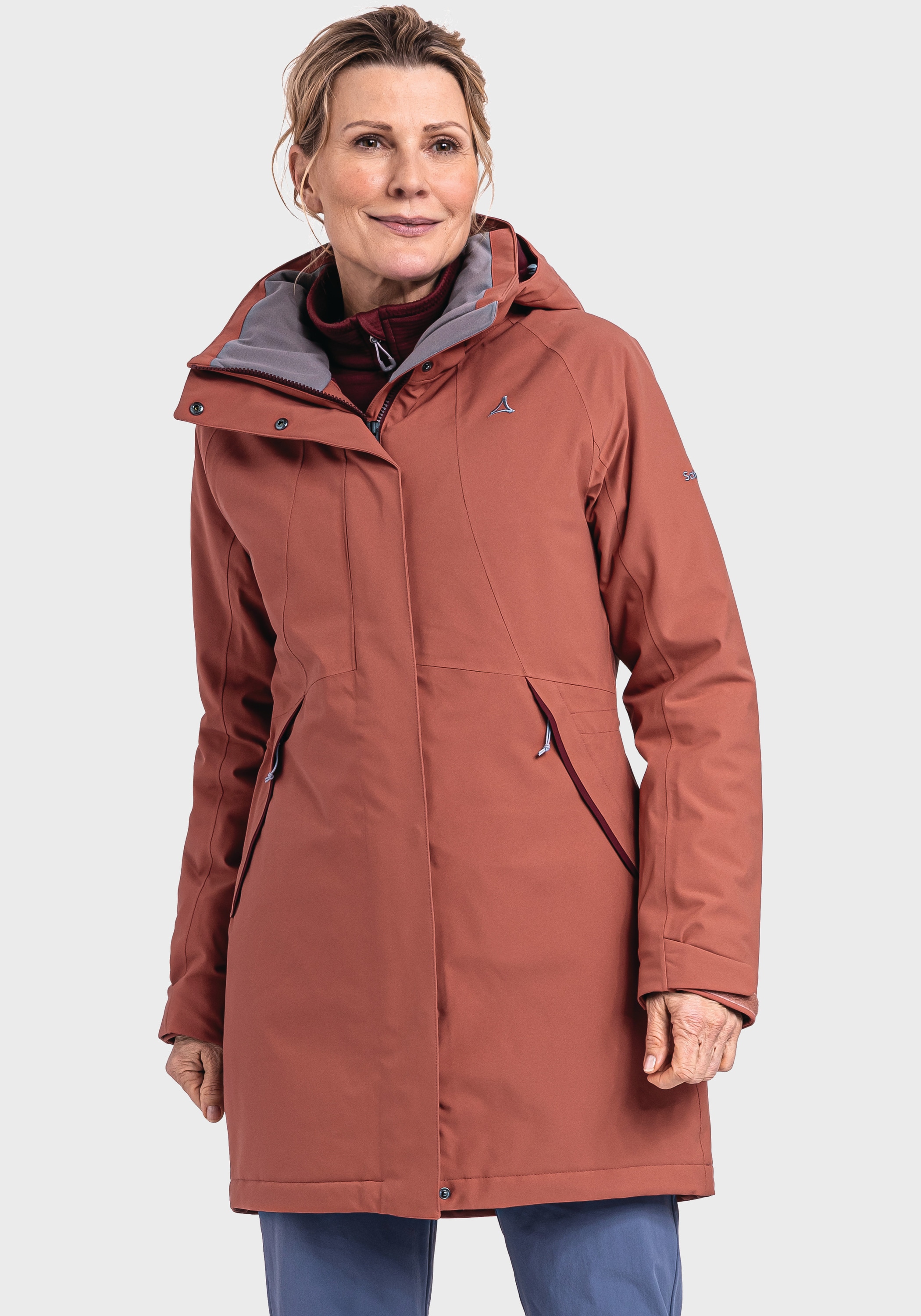 Schöffel Outdoorjacke »Ins. Jacket Bastianisee für L«, Kapuze BAUR mit bestellen 