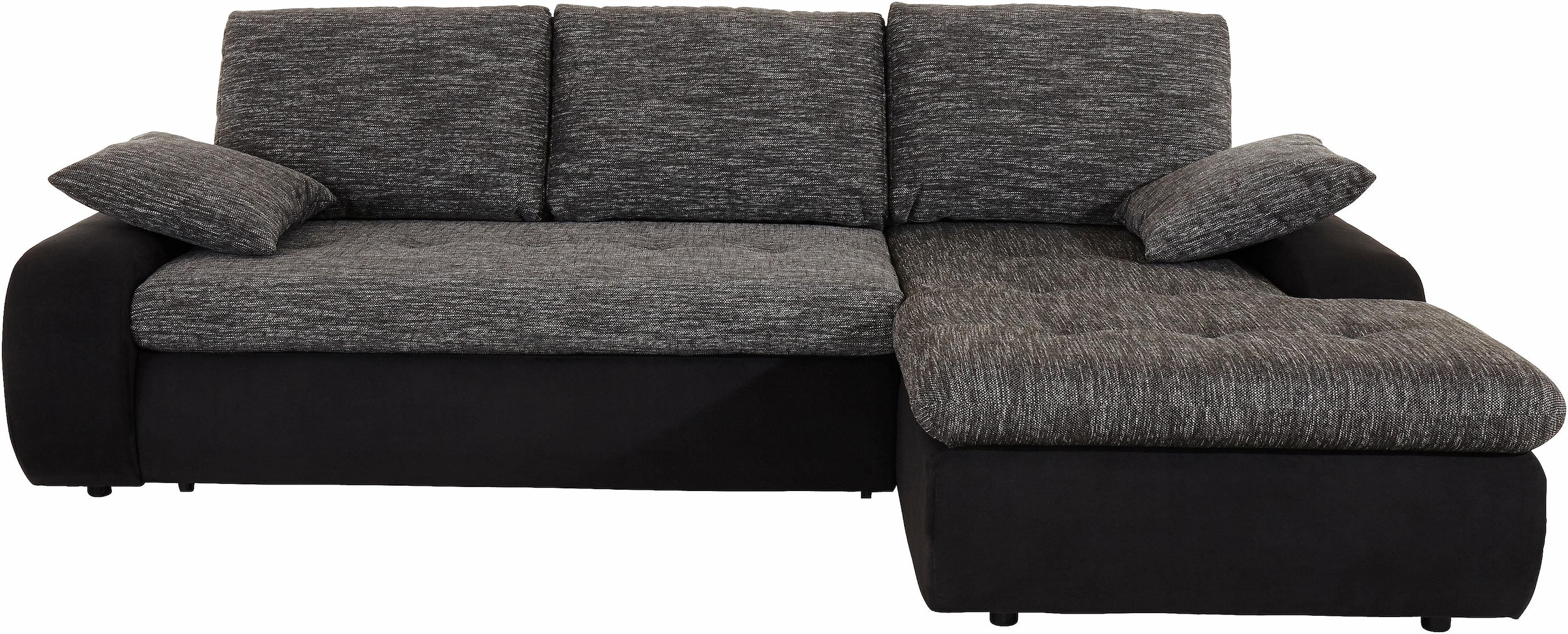 TRENDMANUFAKTUR Ecksofa "Indie, modern und bequem, Materialmix, OTTOs Choic günstig online kaufen