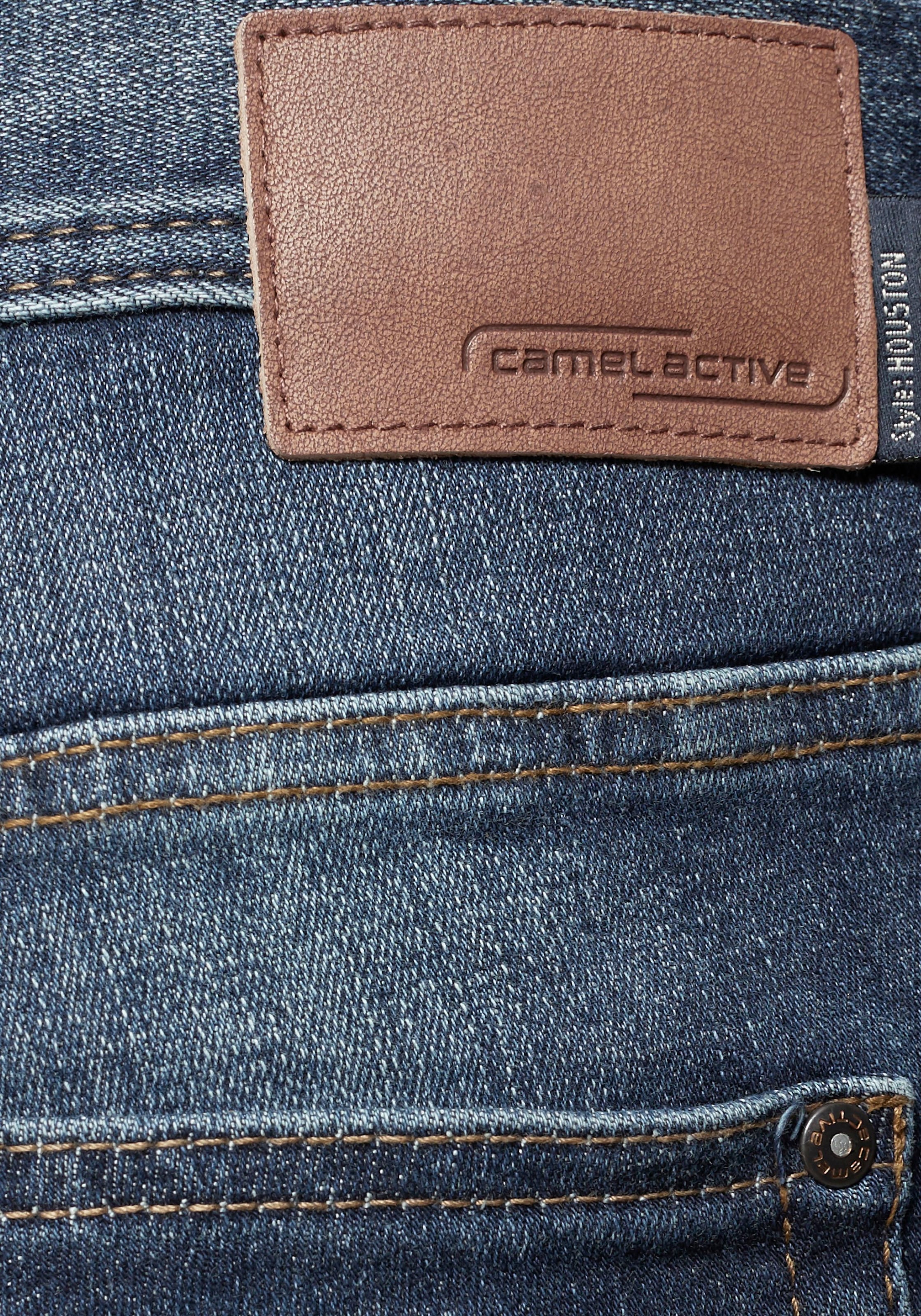 camel active Regular-fit-Jeans »HOUSTON«, im klassischen 5-Pocket-Stil