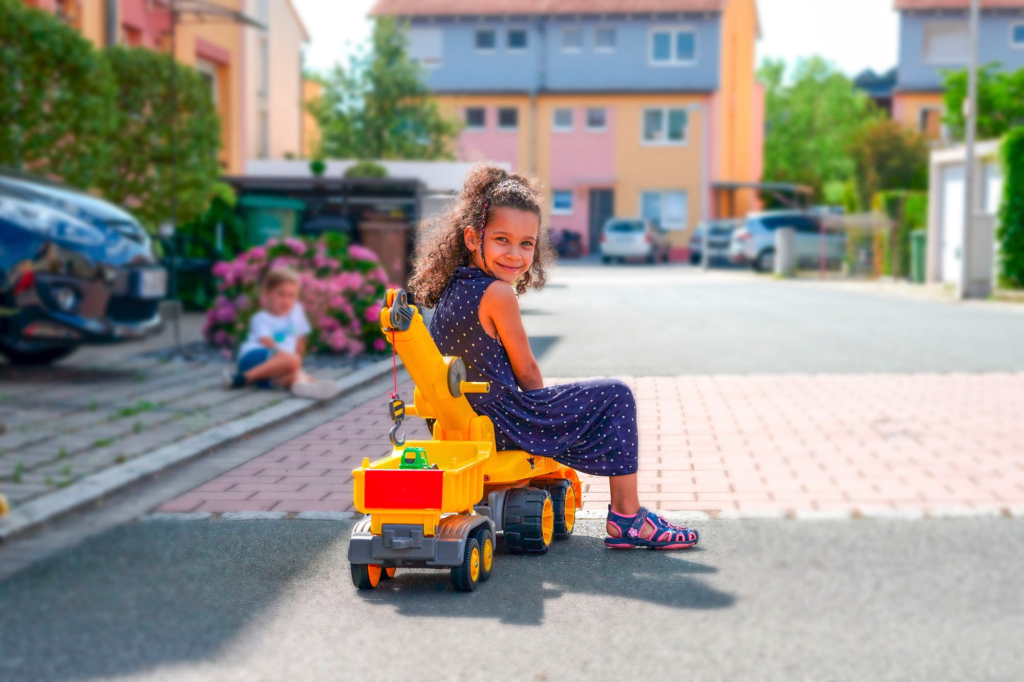 BIG Kinderfahrzeug-Anhänger »BIG Power Worker Maxi Trailer«, Made in Germany