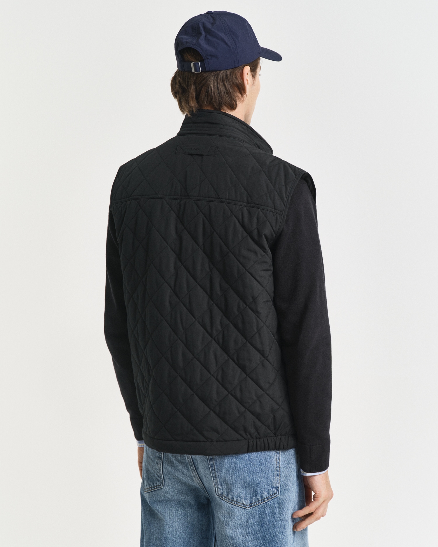 Gant Steppweste »QUILTED WINDCHEATER VEST«, mit Wattierung aus recyceltem Polyester