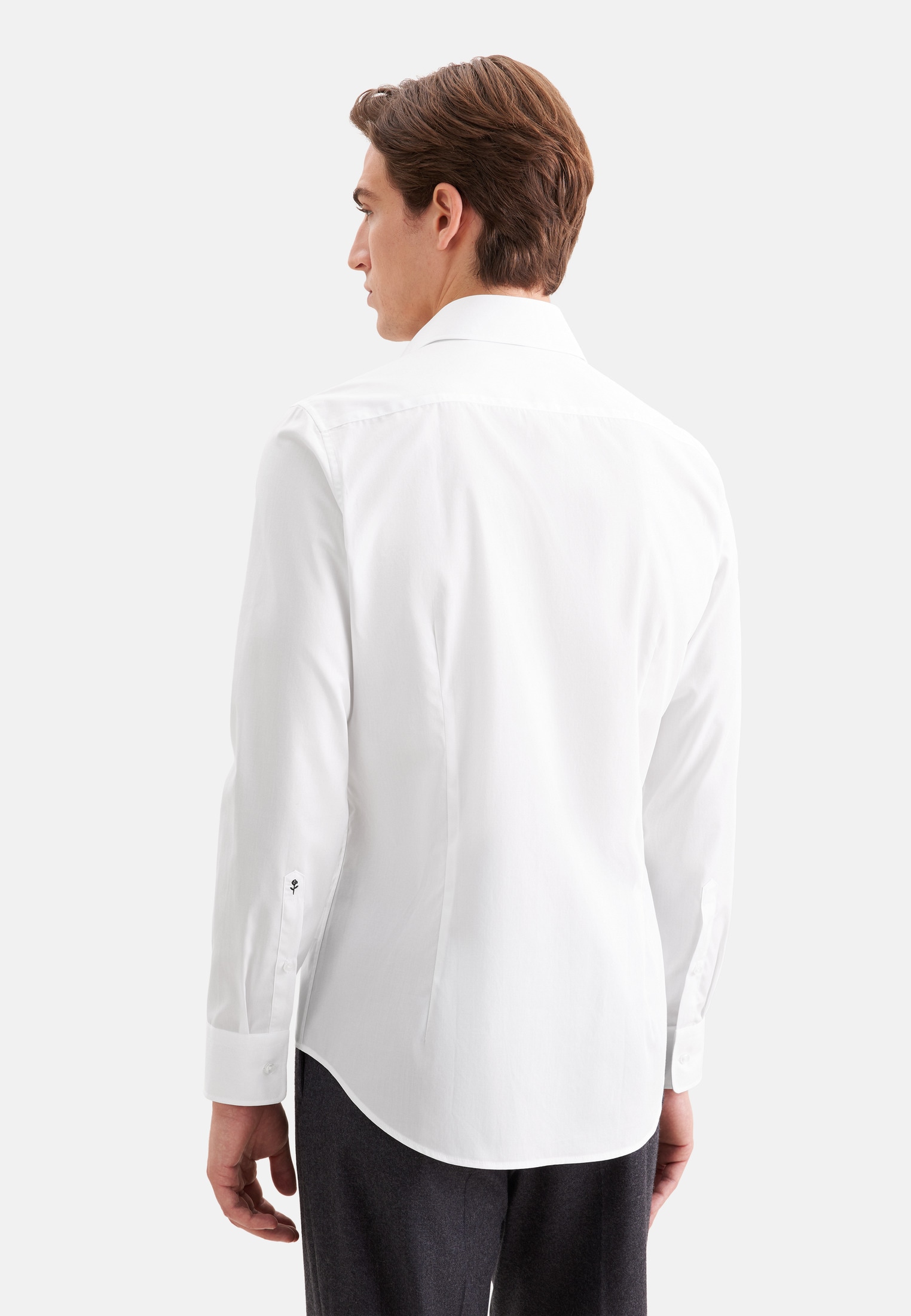 seidensticker Businesshemd »Schwarze Rose« X-Slim 1/1 Kentkragen Uni