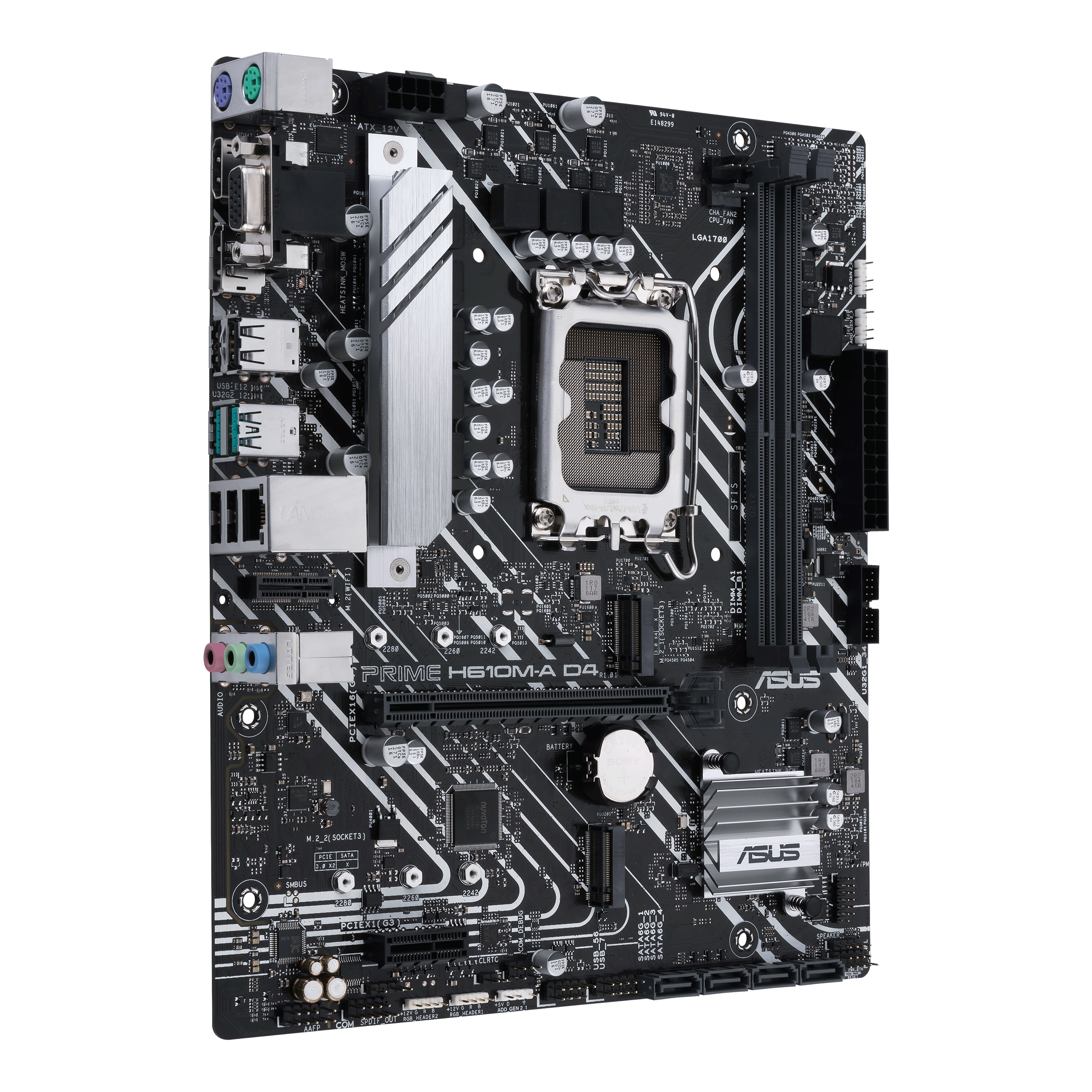 Asus Mainboard »PRIME H610M-A D4-CSM«