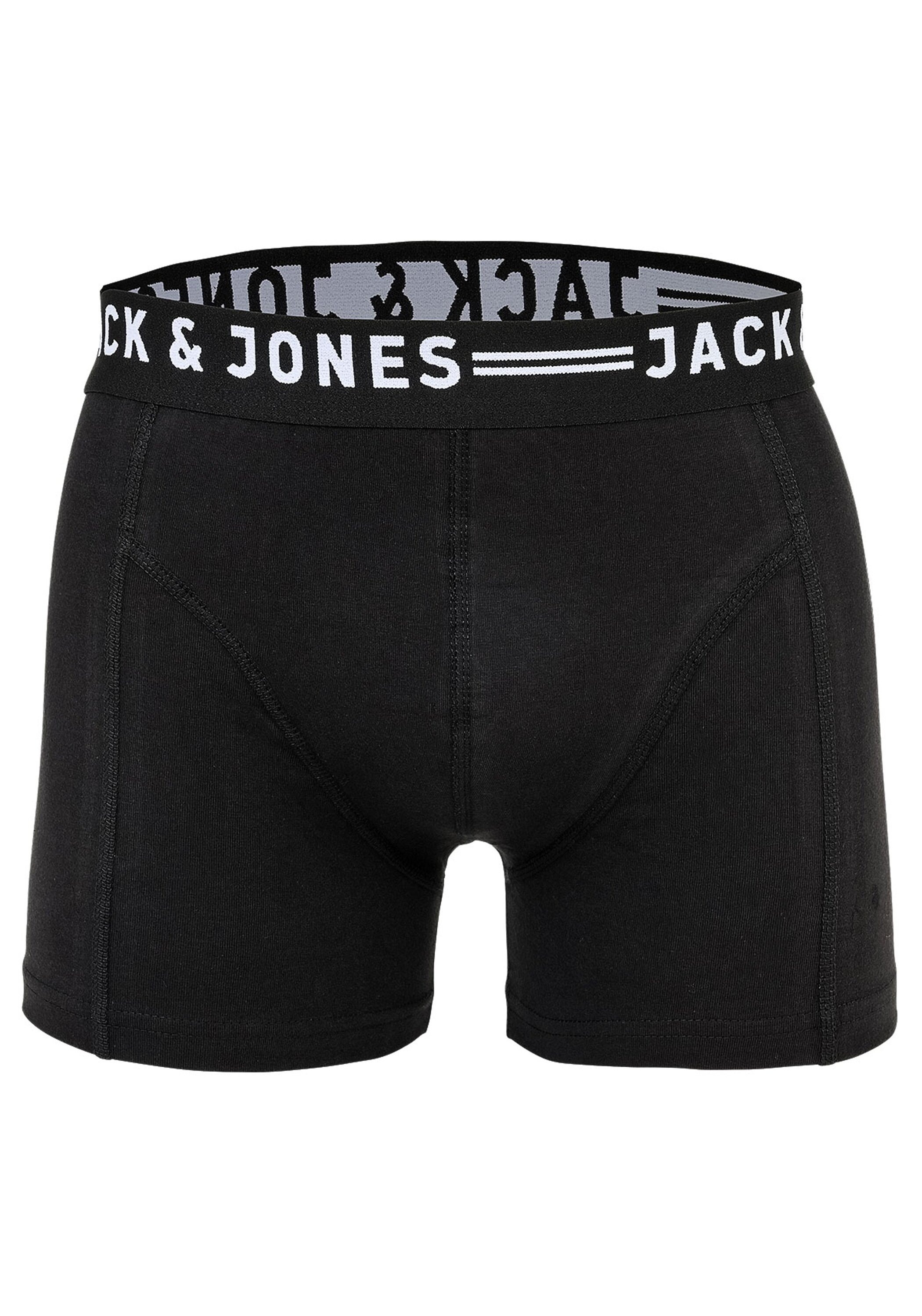Jack & Jones Boxershorts »Boxershort SENSE TRUNKS 3 PACK 6er Pack«