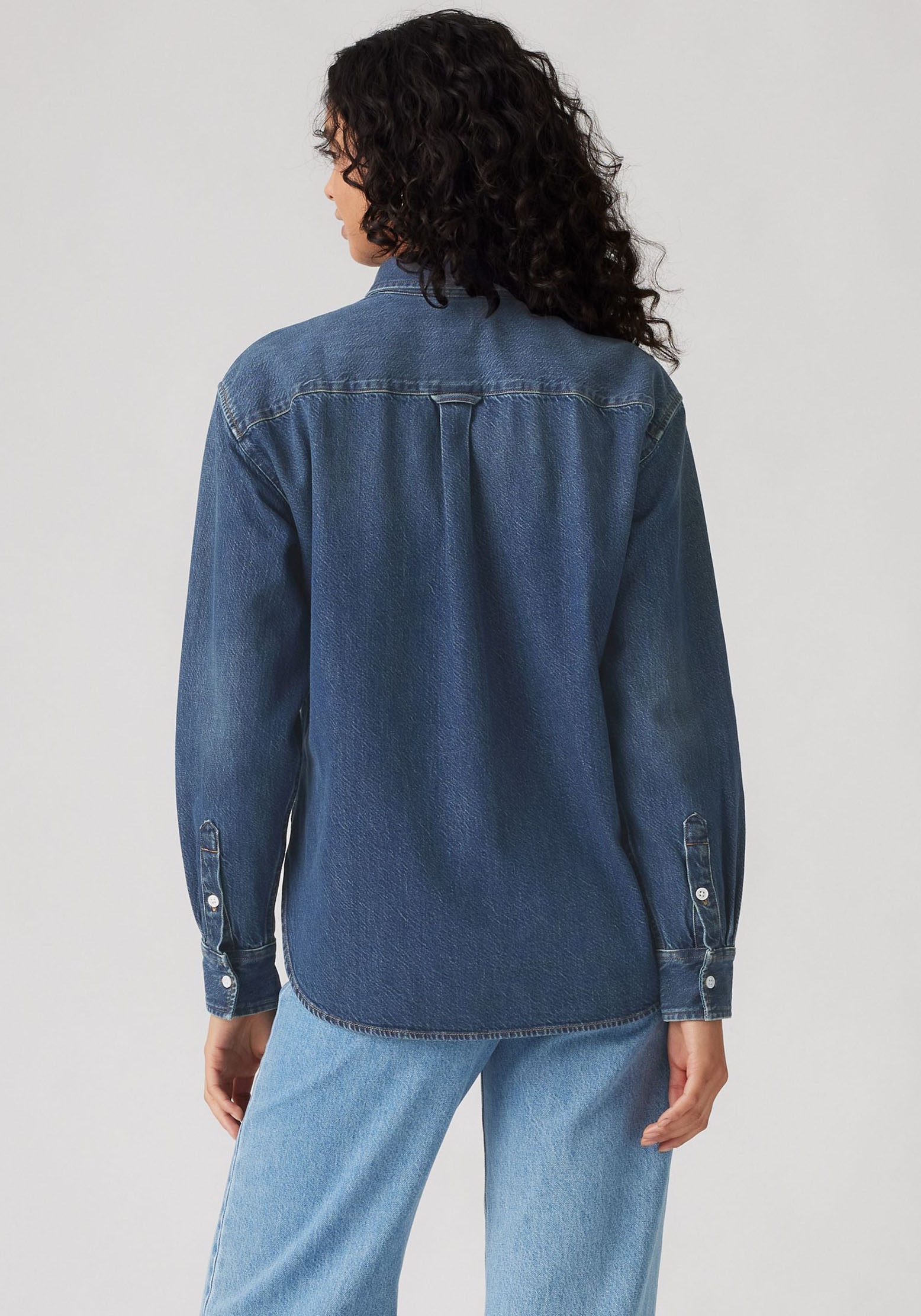Thumbnail - Levis Jeansbluse "HARLIE BOYFRIEND SHIRT" mit Brusttasche
