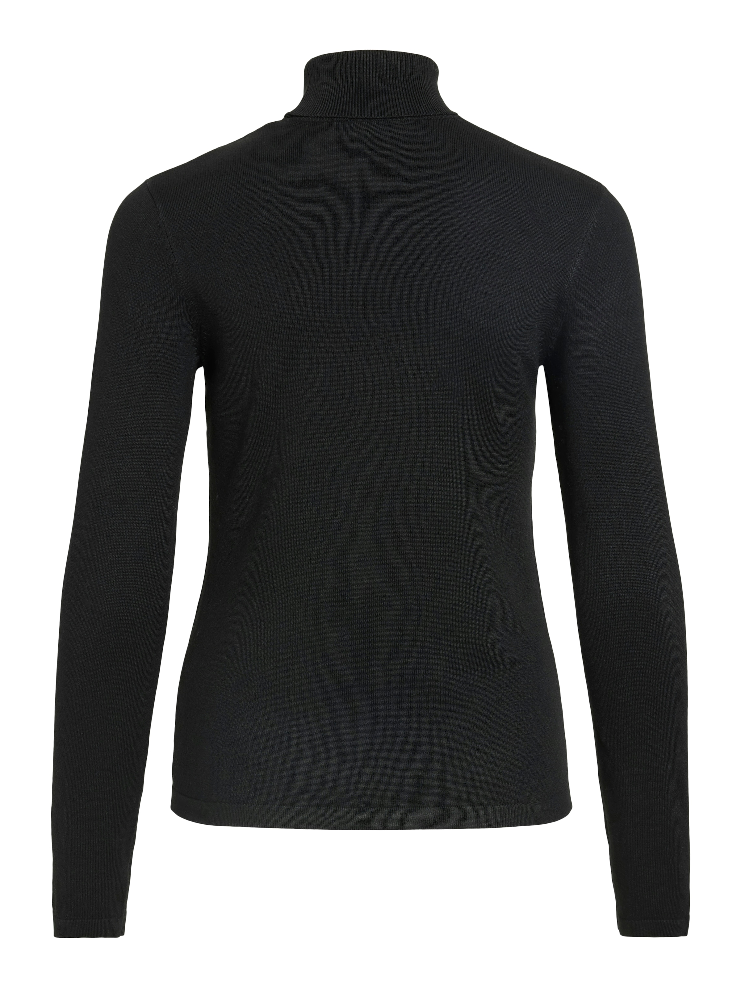Vila Rollkragenpullover »VIMALU ROLLNECK L/S KNIT TOP NOOS« Materialmix