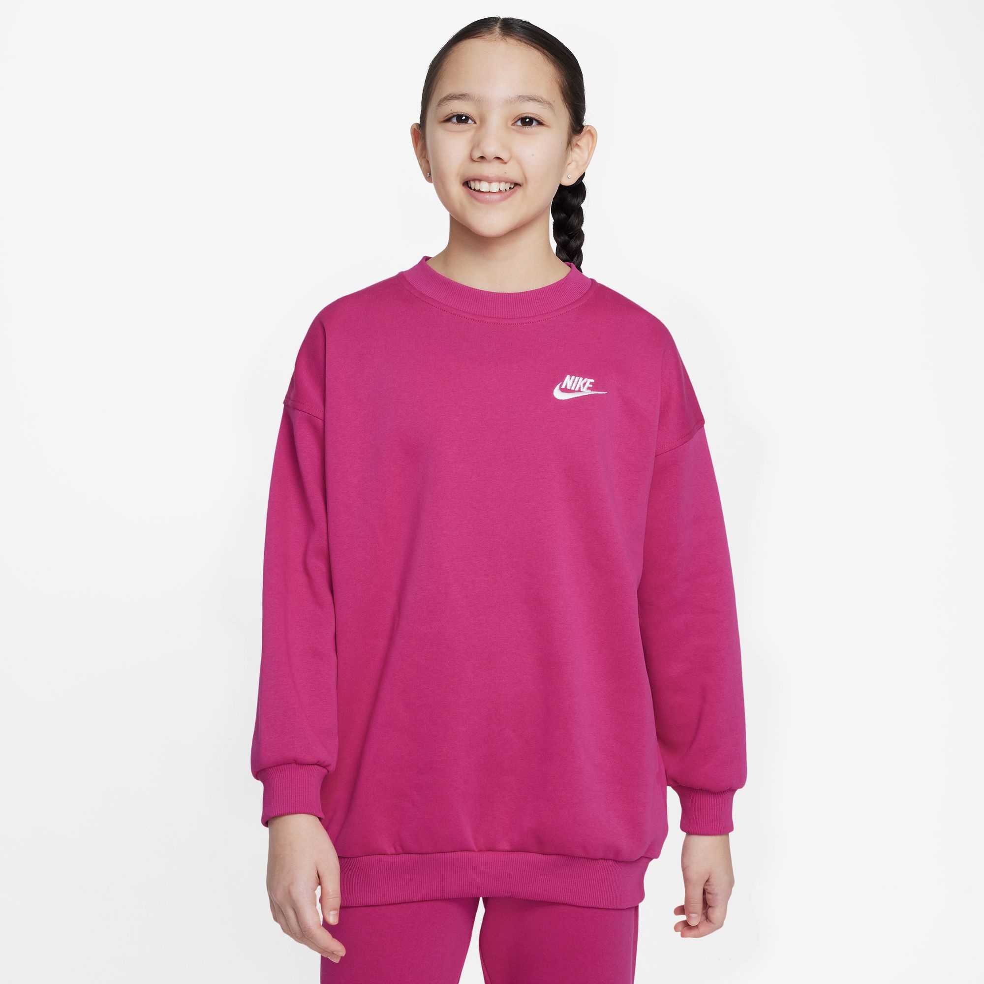 Nike Sportswear Sweatshirt »CLUB FLEECE BIG KIDS' (GIRLS') OVERSIZED SWEATSHIRT«