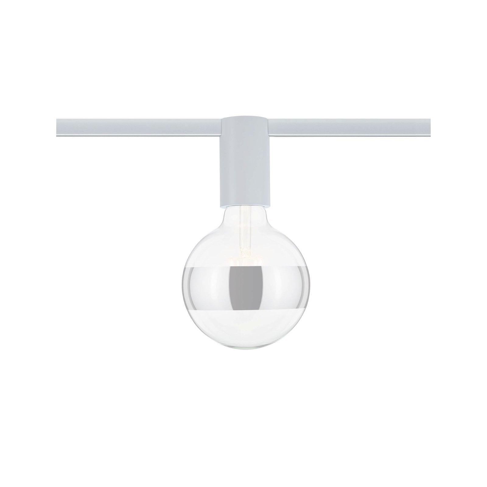 Paulmann Schienensystem-Leuchten »URail Schienenspot Socket Einzelspot E27 max. 20W 230V« E27 1 Stk. dimmbar