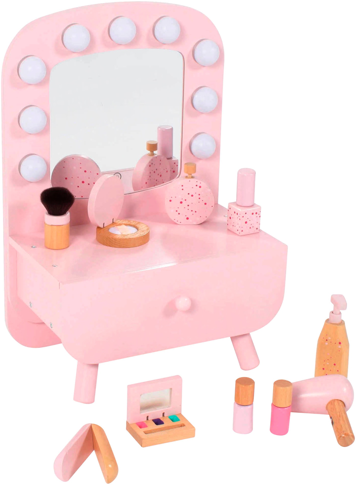 CHIC2000 Schminktisch »Tabletop rosa«