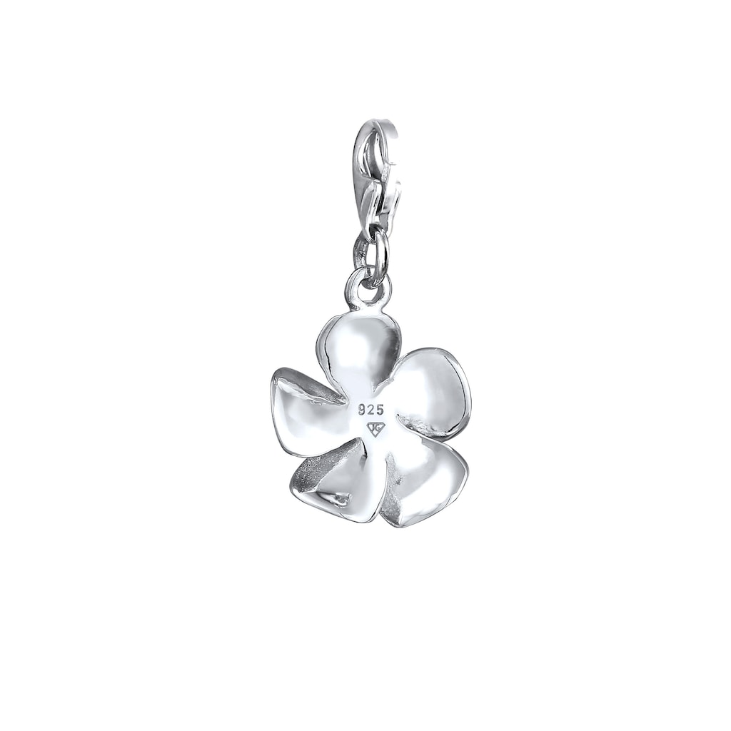 Nenalina Charm-Einhänger »Anhänger Frangipani Blüte Flower 925 Silber«