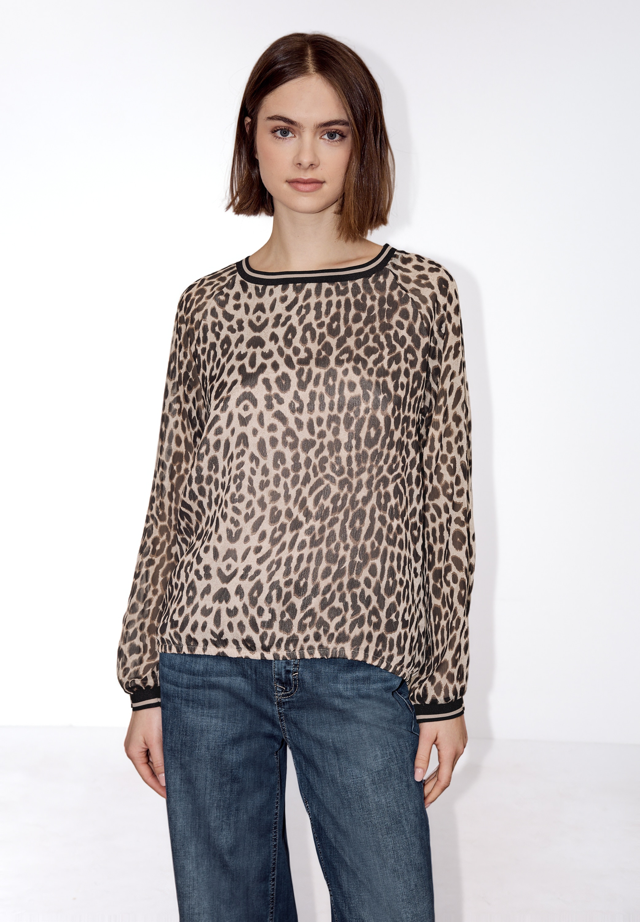 STREET ONE STUDIO Chiffonbluse günstig online kaufen