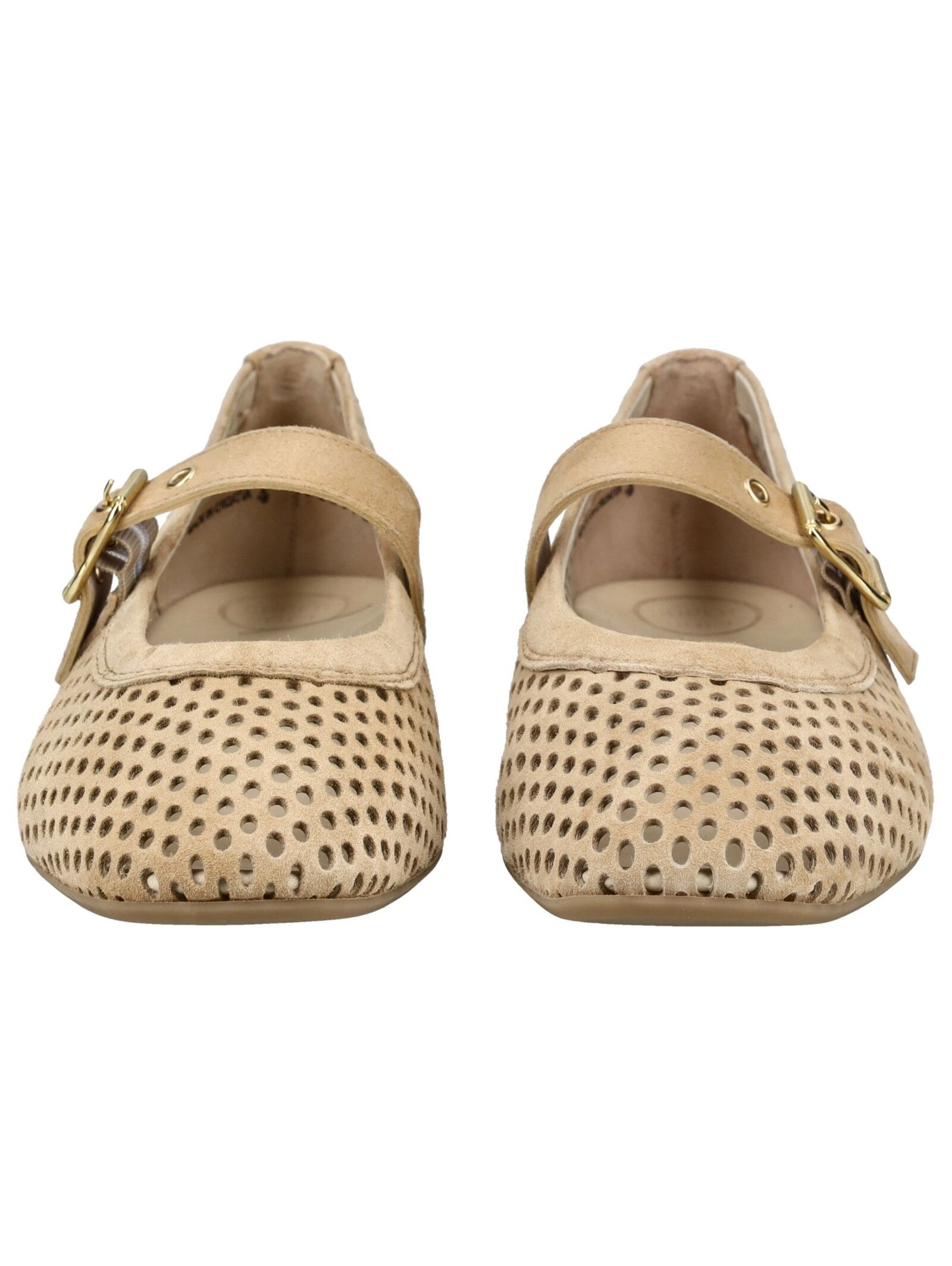 Paul Green Strap Ballerinas Beige Size 41 2