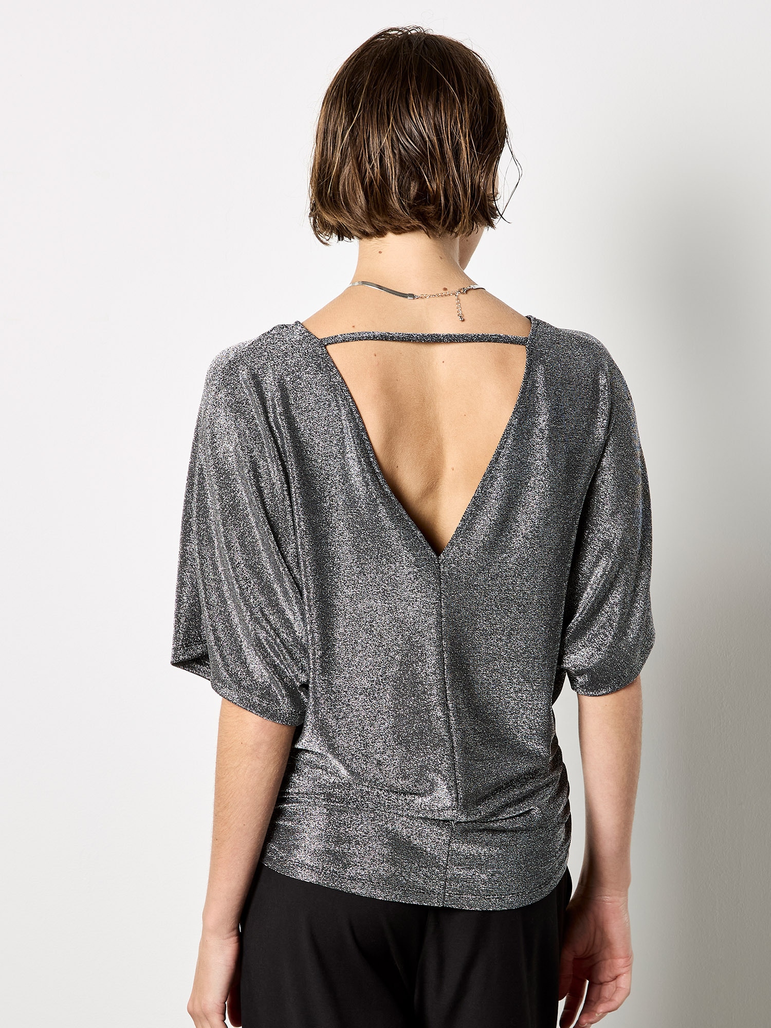 Apricot Paillettenshirt »Partyshirt«