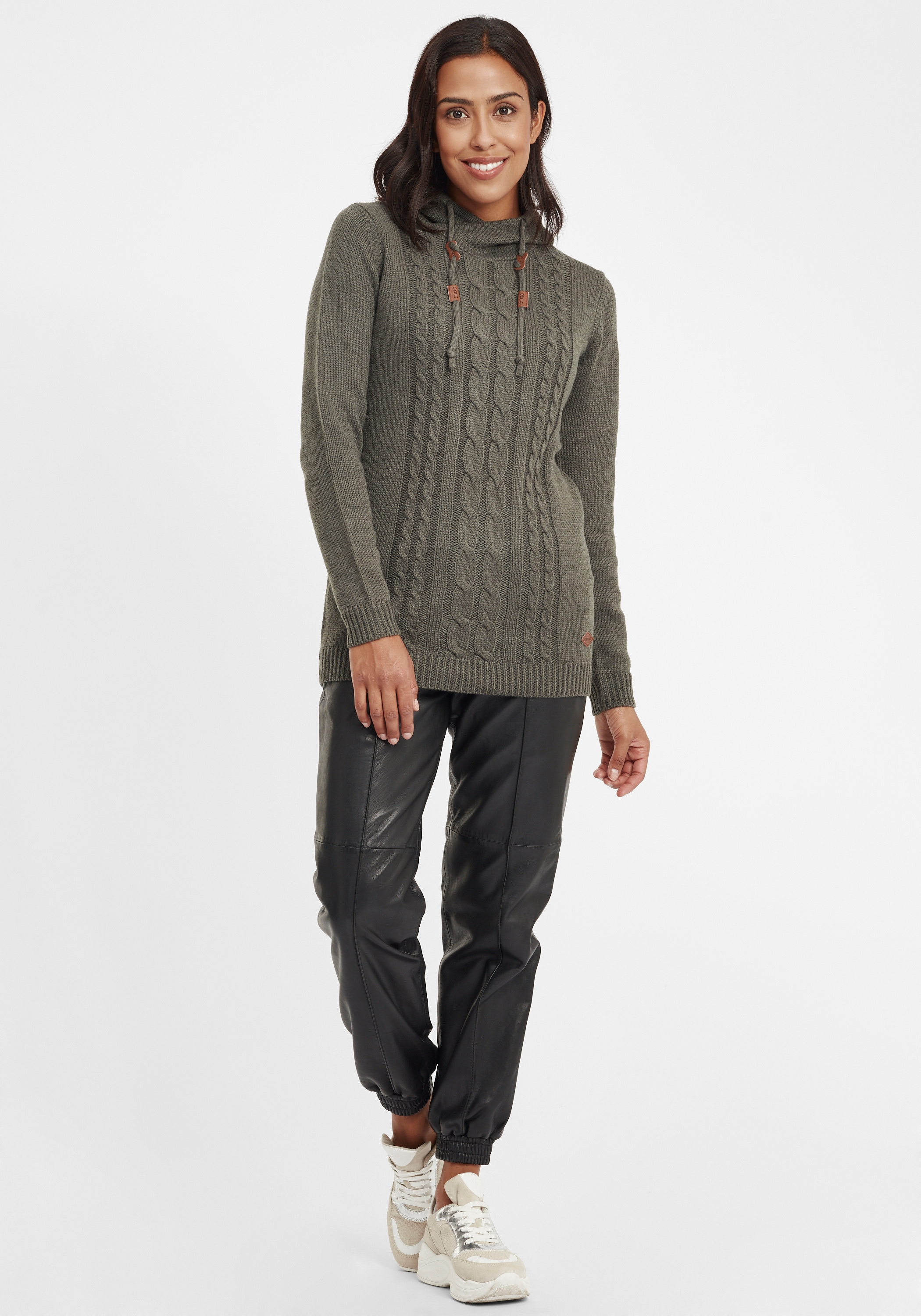 OXMO Strickpullover »Strickpullover OXCable«