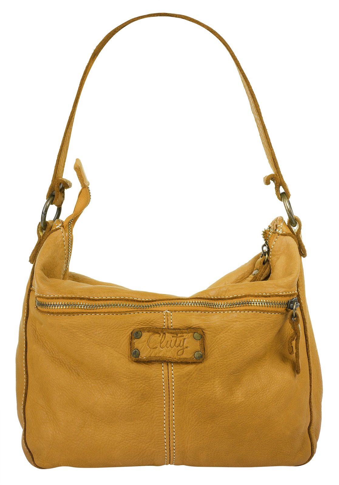Cluty Shopper echt Leder, Made in Italy