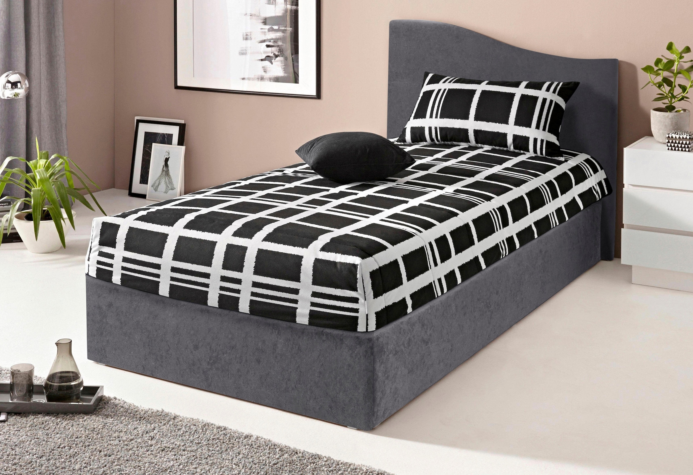 Westfalia Schlafkomfort Polsterbett inkl. Bettkasten bei Ausführung mit Matratze