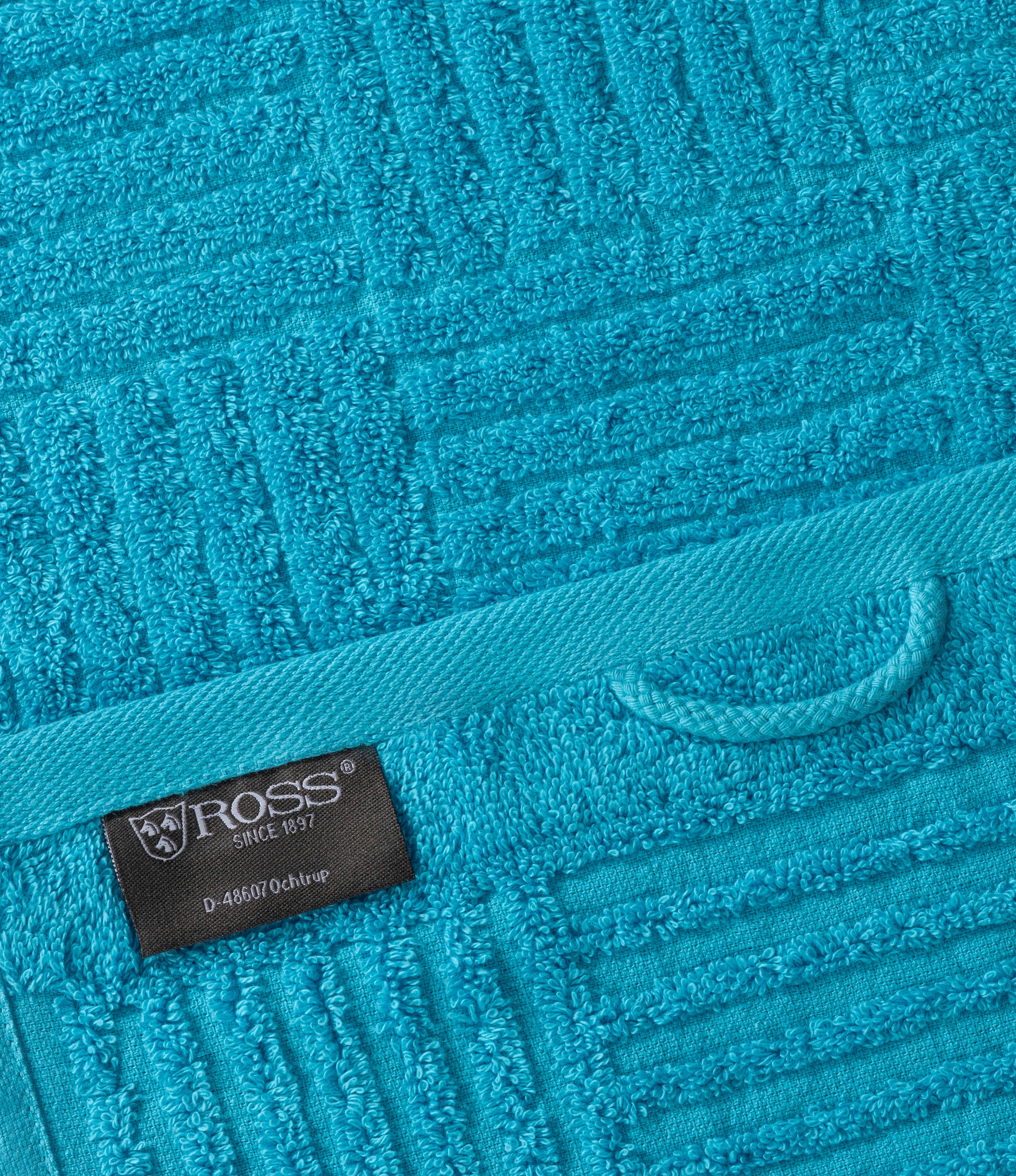 ROSS Gästehandtücher "CARRE" 100% Baumwolle, Rippenstruktur, große Farbausw günstig online kaufen