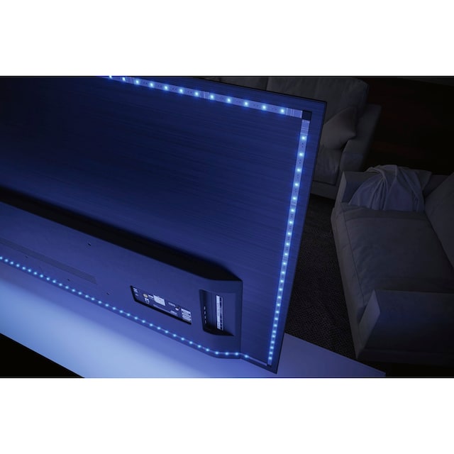 Paulmann LED-Streifen »MaxLED 250 TV Comfort Basisset 55 Zoll 3,6m Dynamic  RGB 20,5W 277lm/m«, 1 St.-flammig, Basisset kaufen | BAUR