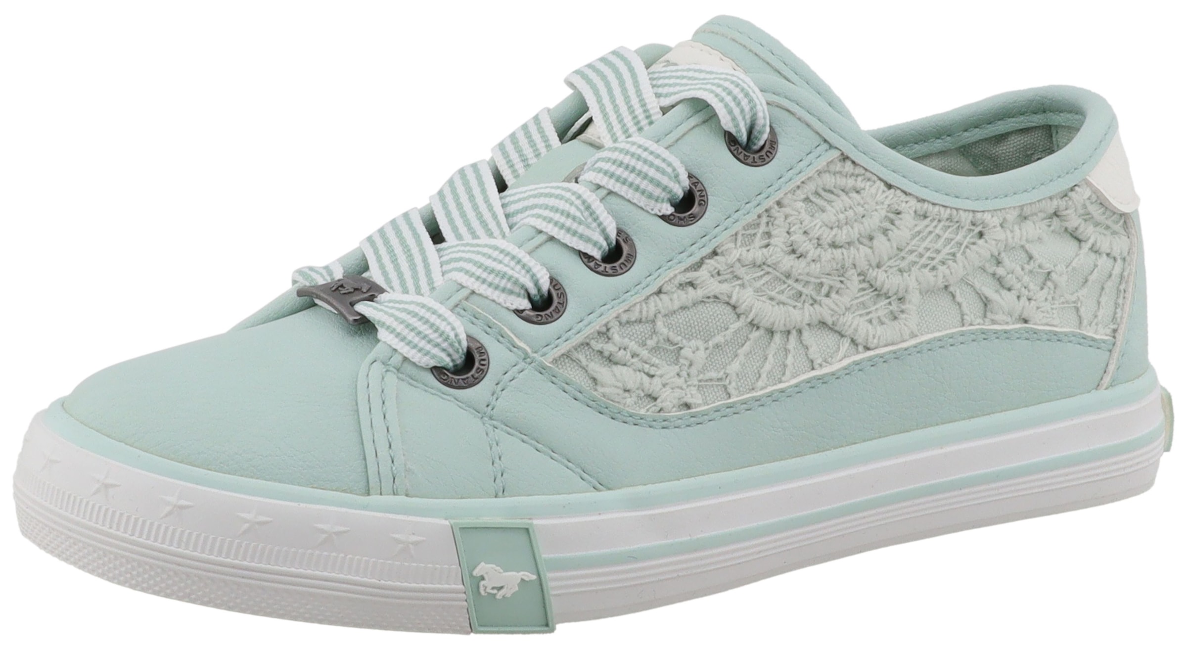 Mustang Shoes Sneaker "Gaspare" Freizeitschuh, Schnürschuh, Halbschuh mit B günstig online kaufen