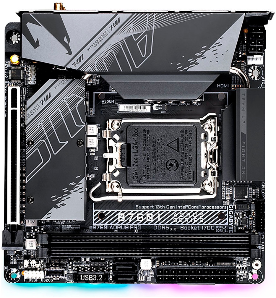 Gigabyte Mainboard »B760I AORUS PRO«