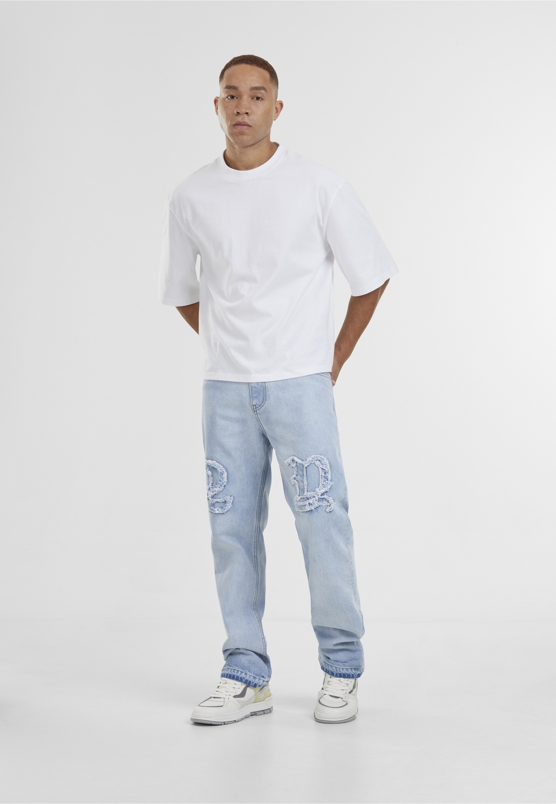 2Y Studios Bequeme Jeans »2Y Studios Durga Logo Straight Jeans«