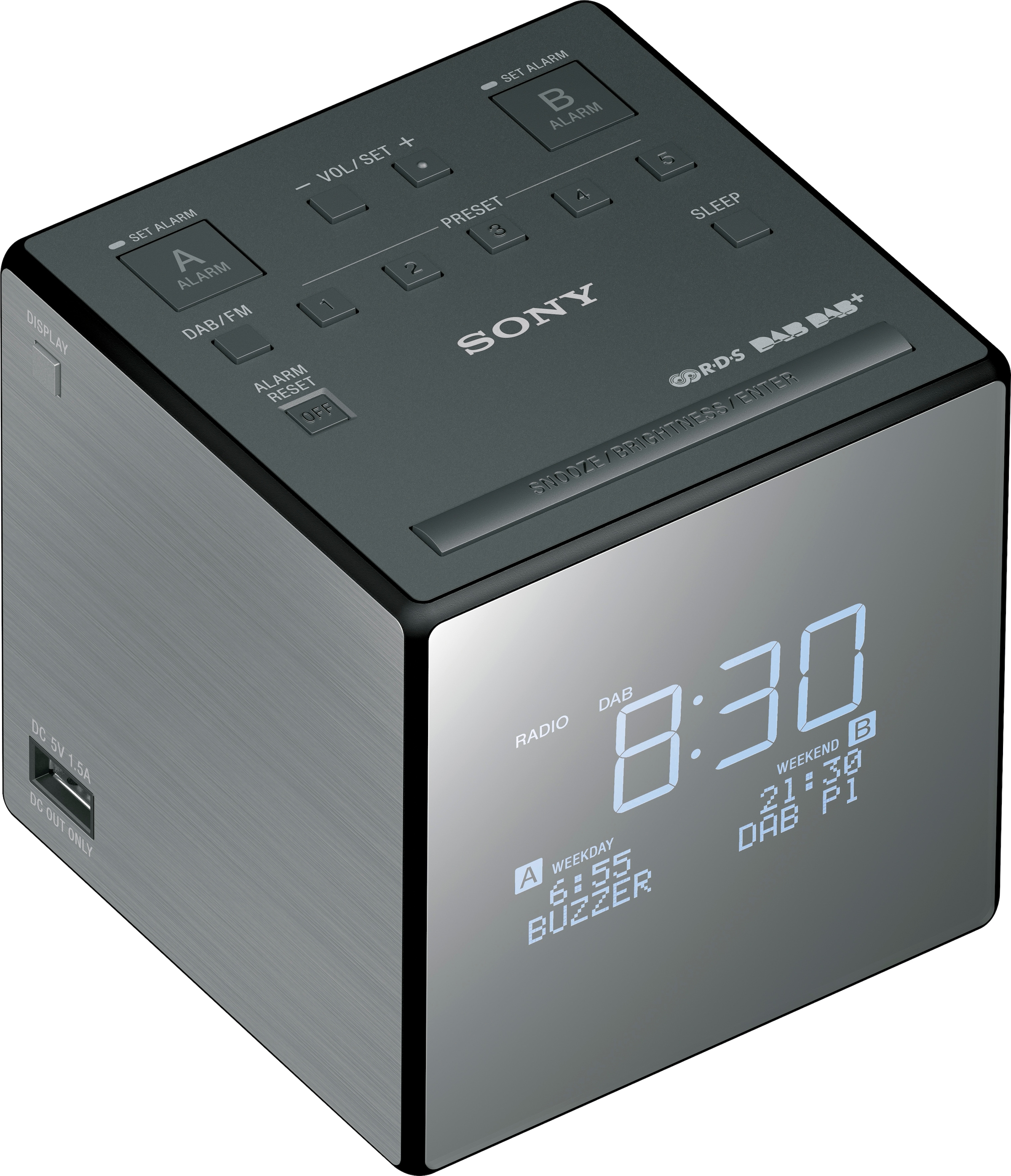 Sony Radio »XDRC1DBP«, (FM-Tuner-Digitalradio (DAB+)