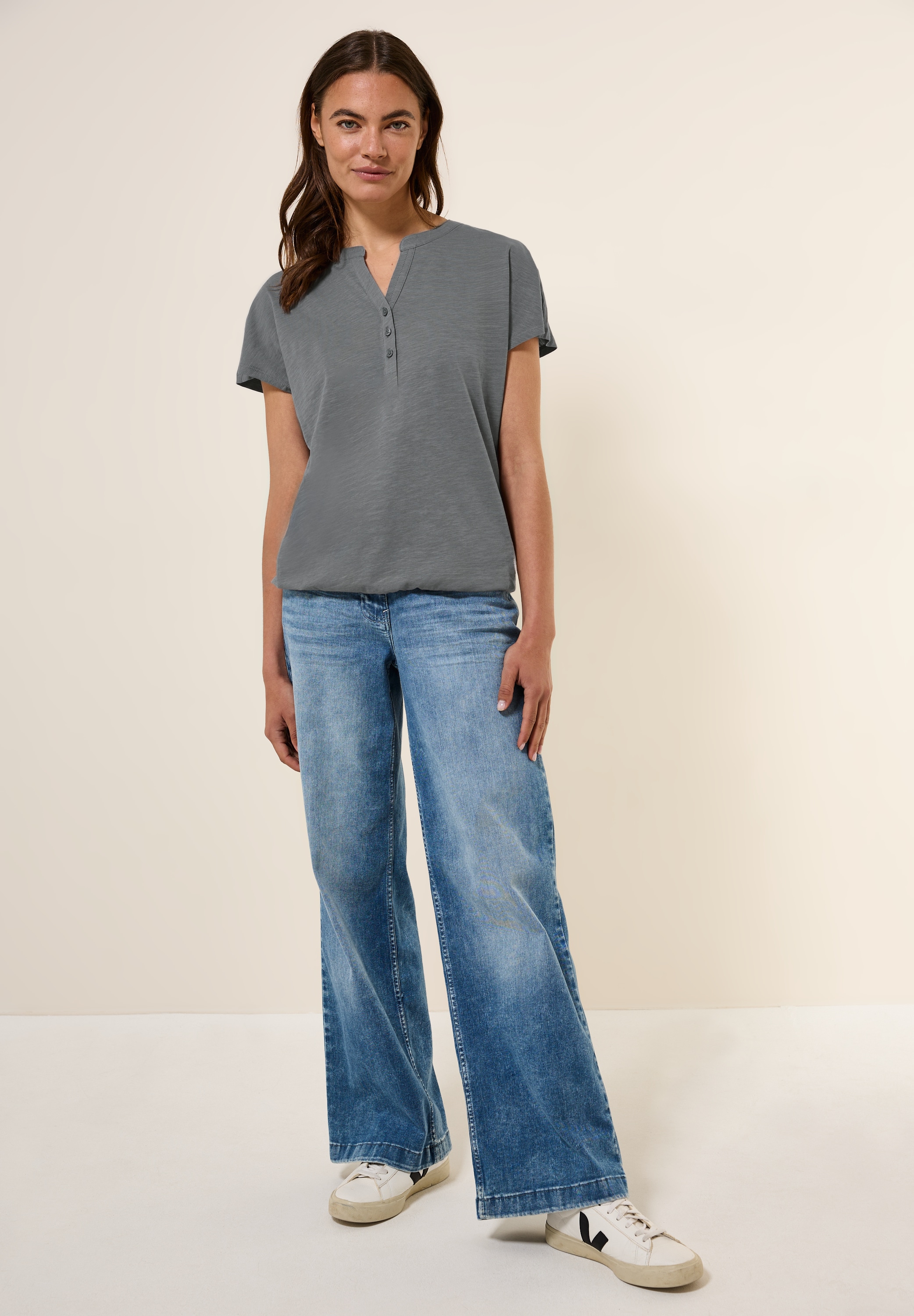 Cecil Tunikashirt, aus reiner Baumwolle
