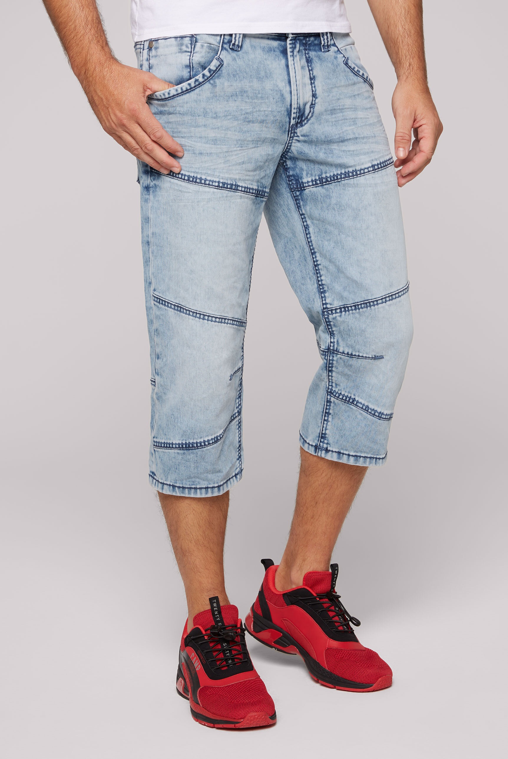 CAMP DAVID Jeansshorts, mit tief sitzenden Gesäßtaschen kaufen