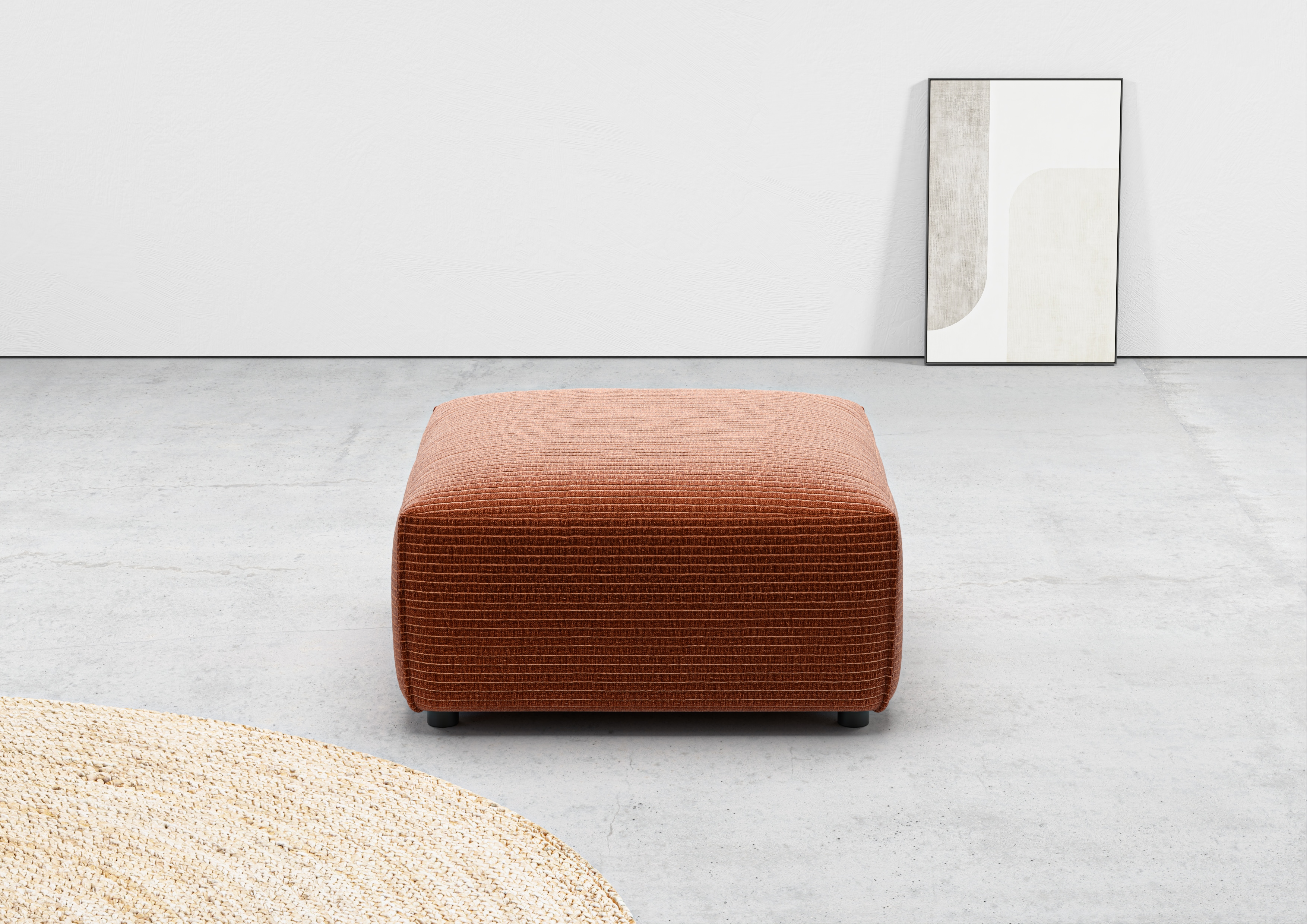 Home affaire Hocker "Glimminge auch in Breitcord, Feincord und Easy care-Bezug" passend zur Serie "Glimminge"