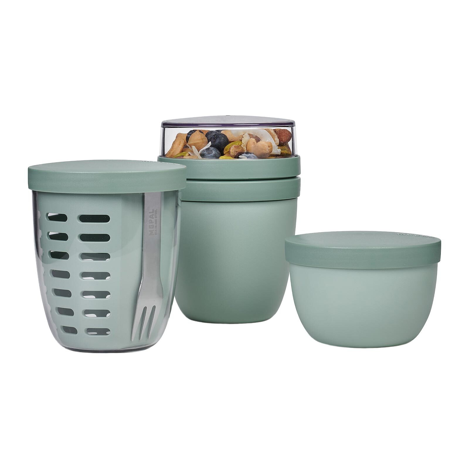 Mepal Lunchbox "Lunchpot, Fruitpot und Snackpot Ellipse 3er Set"