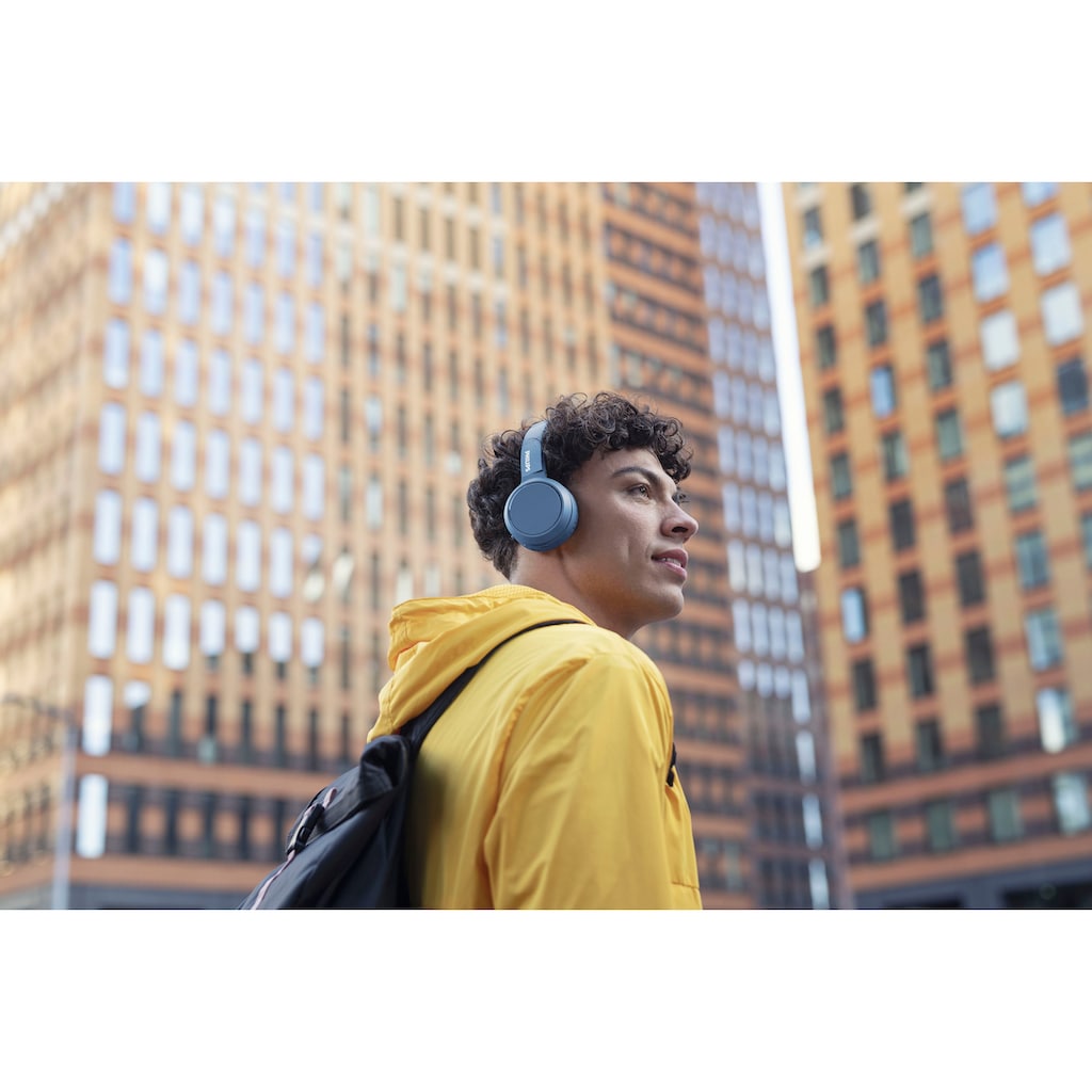 Philips Over-Ear-Kopfhörer »TAH4205«, Bluetooth-A2DP Bluetooth-AVRCP Bluetooth-HFP-HSP, Rauschunterdrückung-integrierte Steuerung für Anrufe und Musik