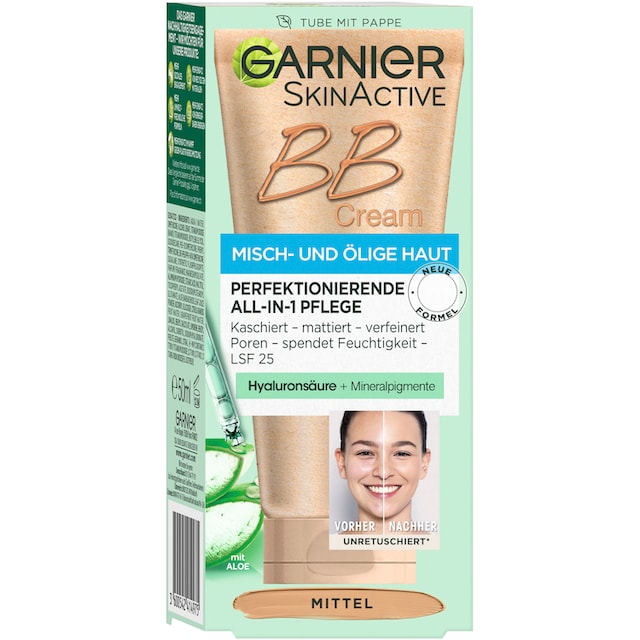 Black Friday GARNIER BB-Creme »SkinActive BB Cream Ölfrei« | BAUR