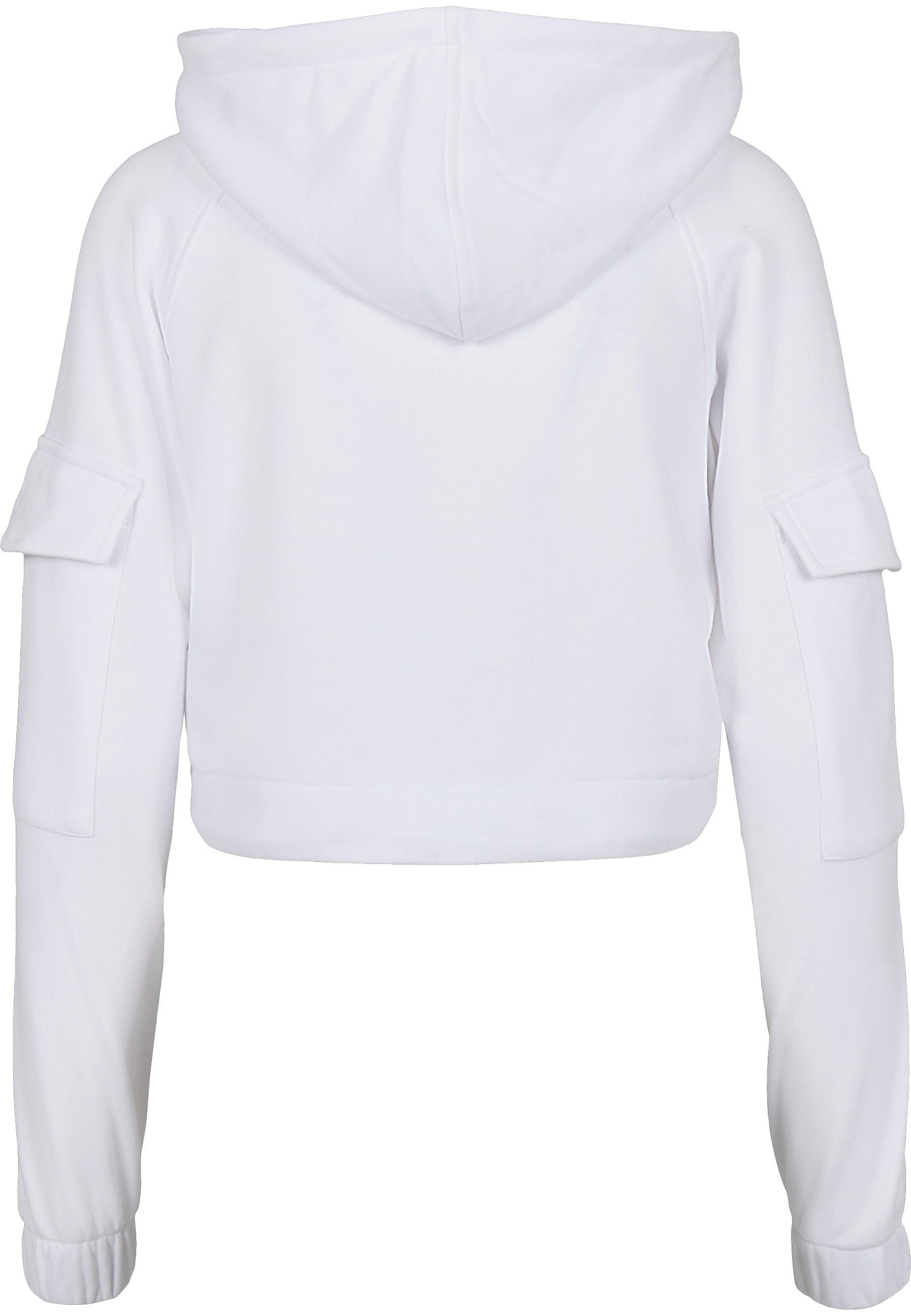 URBAN CLASSICS Kapuzensweatshirt "Urban Classics Damen Ladies Short Worker günstig online kaufen