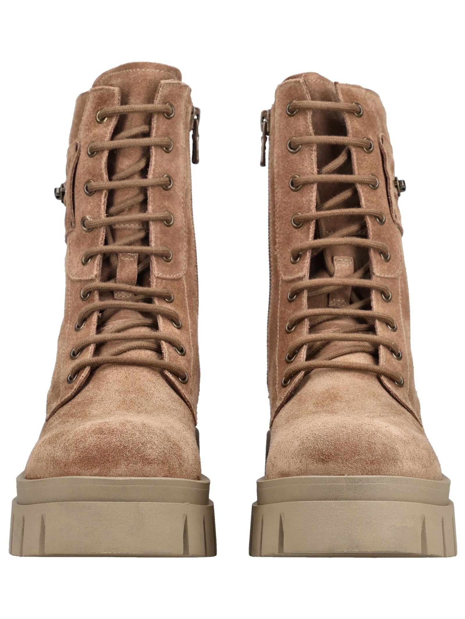 Nero Giardini Schnürstiefelette »Nero Giardini Stiefelette Veloursleder/Textil«