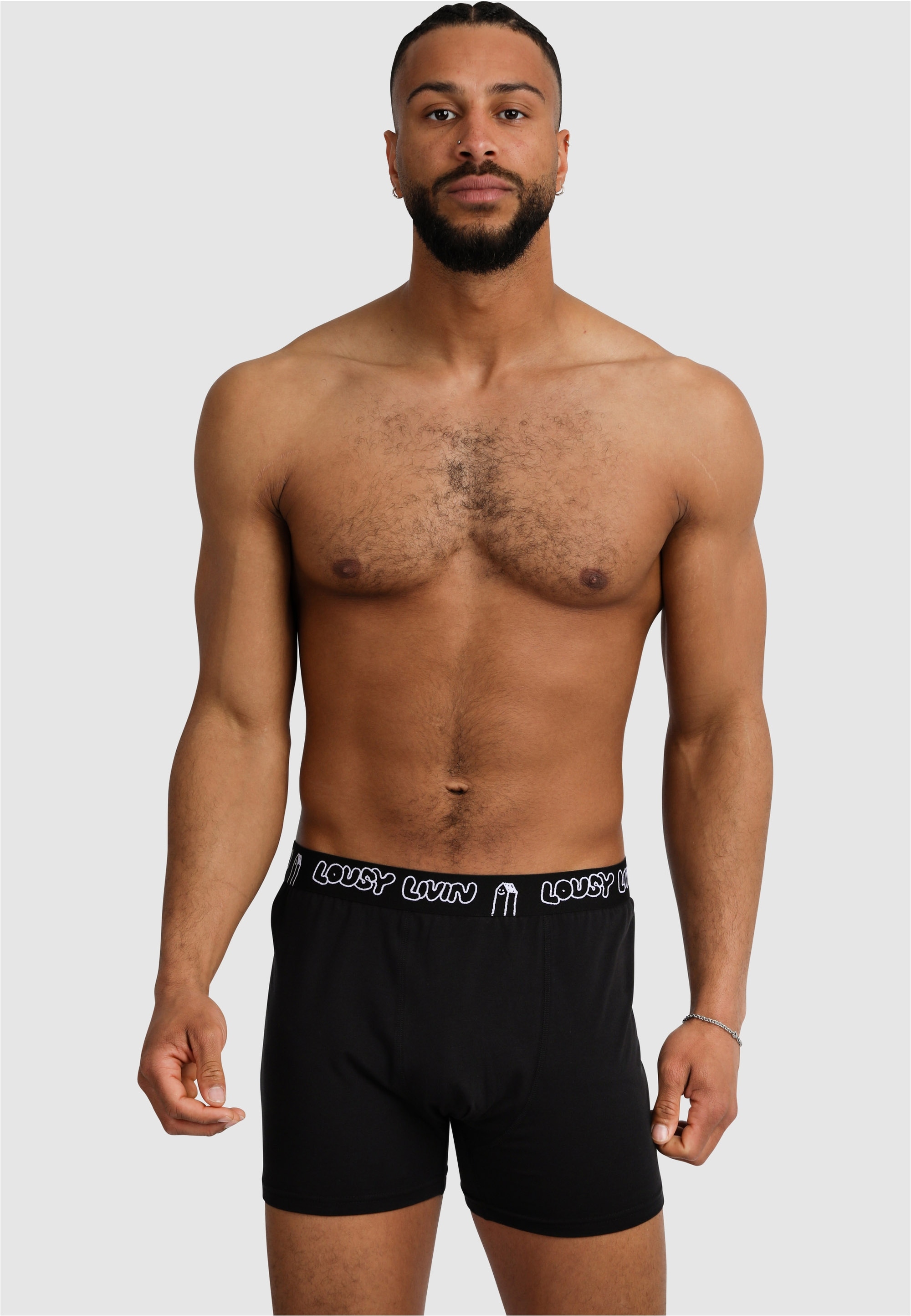 Lousy Livin Boxershorts "2Pack Boxershorts Trunks", 2er-Pack mit lockerem S günstig online kaufen