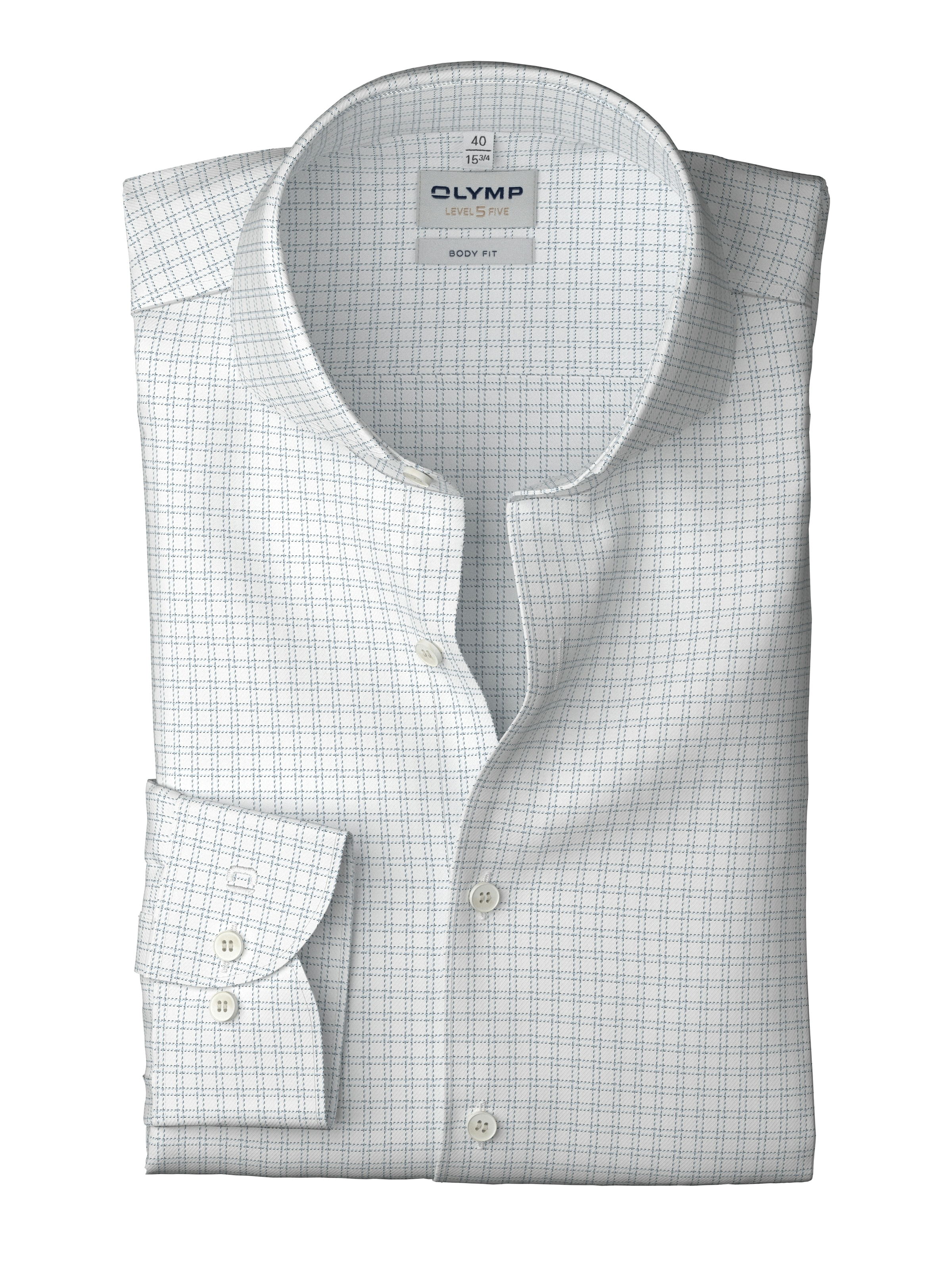 OLYMP Langarmhemd "Level 5" Body fit, Haifischkragen, Businesshemd günstig online kaufen