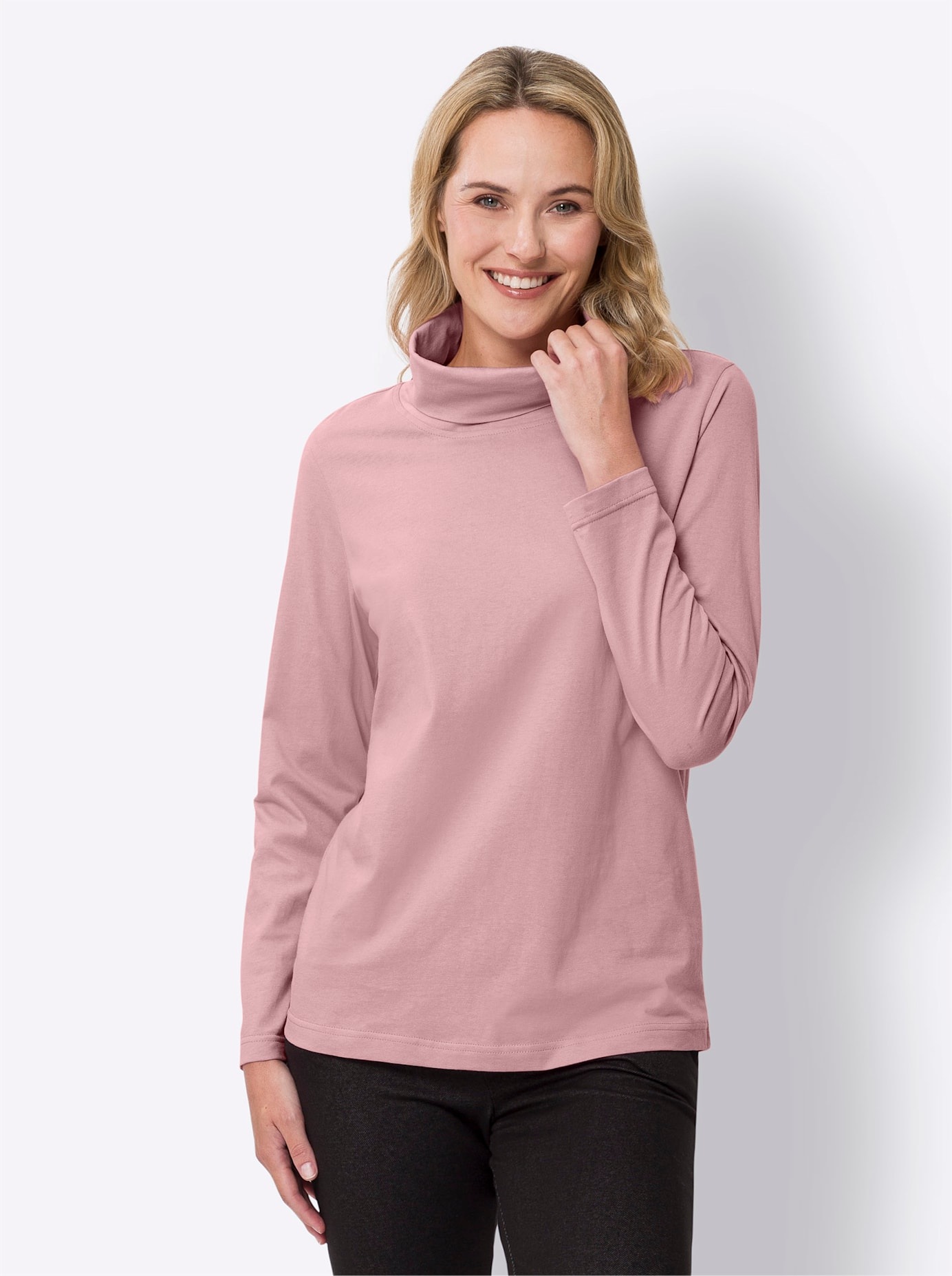 Classic Basics Rollkragenshirt "Rollkragen-Shirt", (1 tlg.) günstig online kaufen