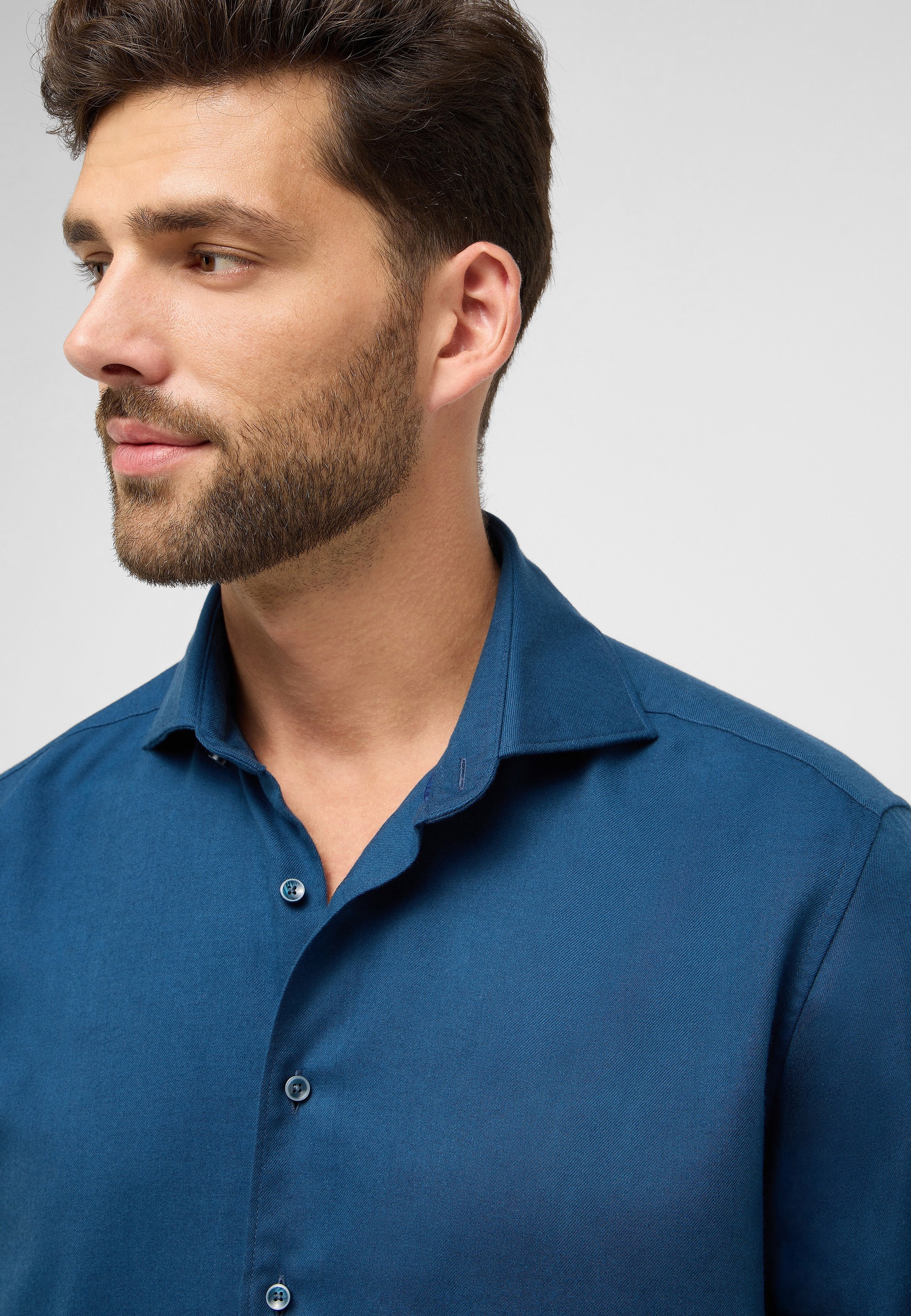 Eterna Langarmhemd »COMFORT FIT«, EASY IRON (bügelleicht)