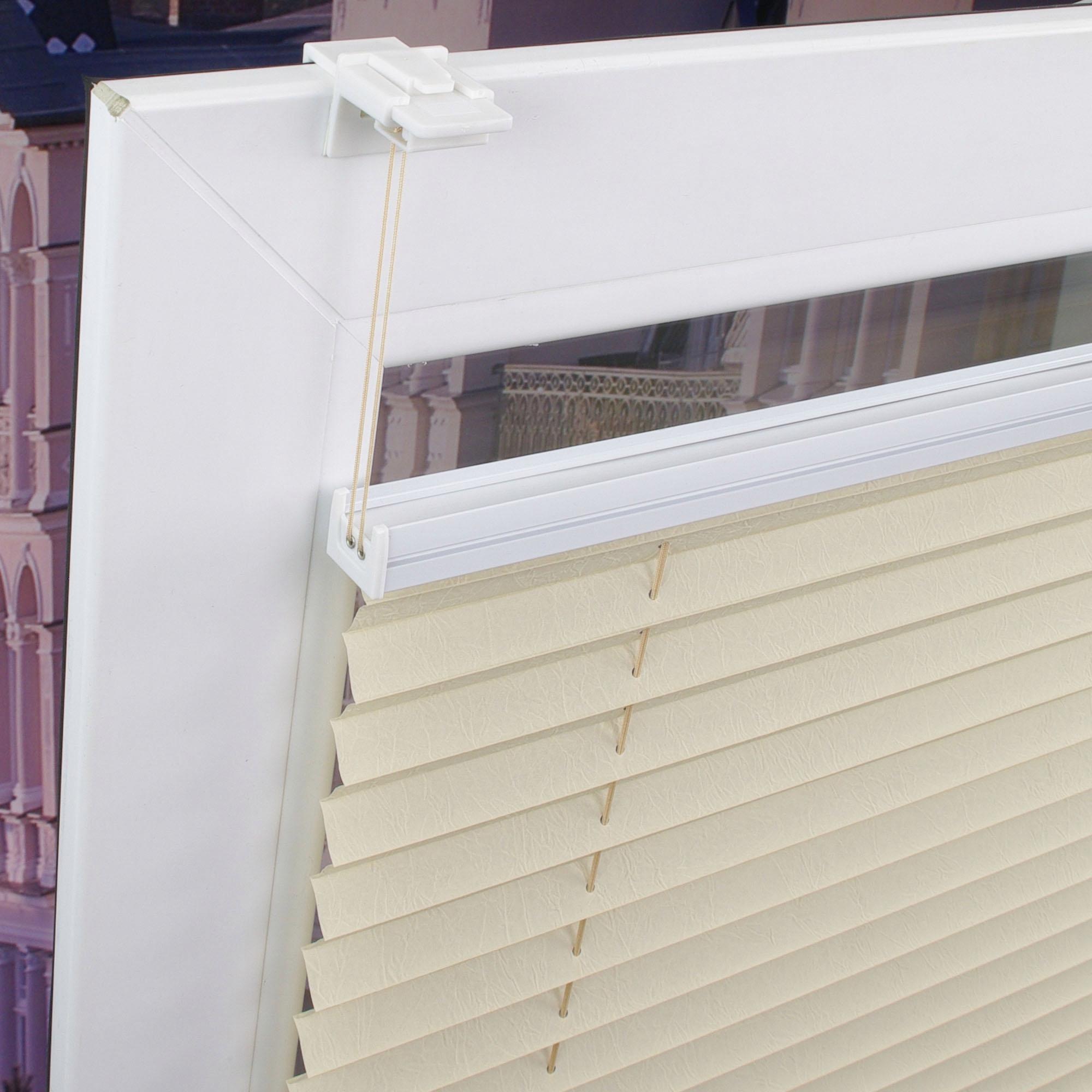 Liedeco Plissee "Klemmfix" Lichtschutz ohne Bohren verspannt günstig online kaufen