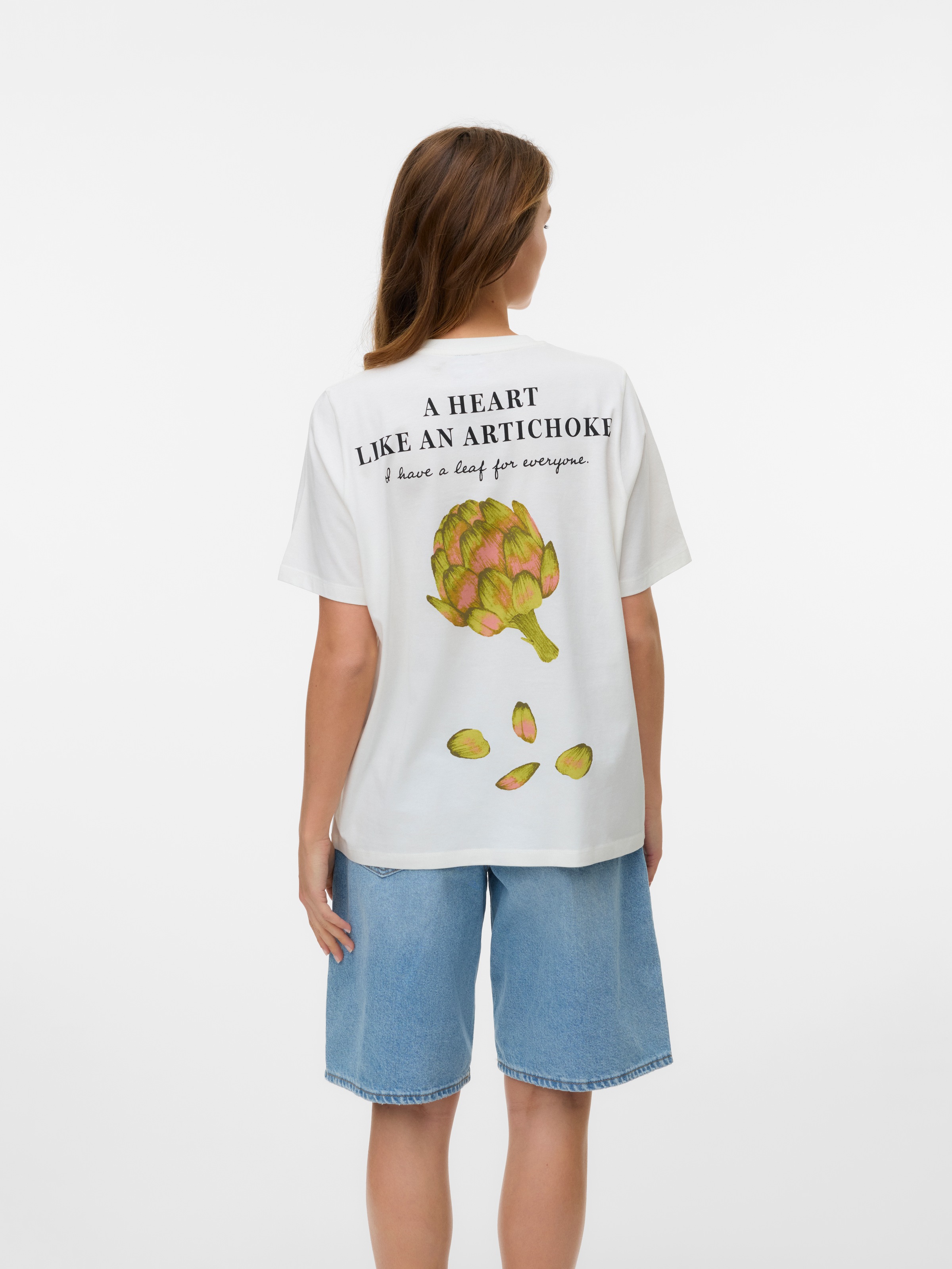 Vero Moda Kurzarmshirt "VMAYA CATY SS TOP BOX JRS GA" günstig online kaufen