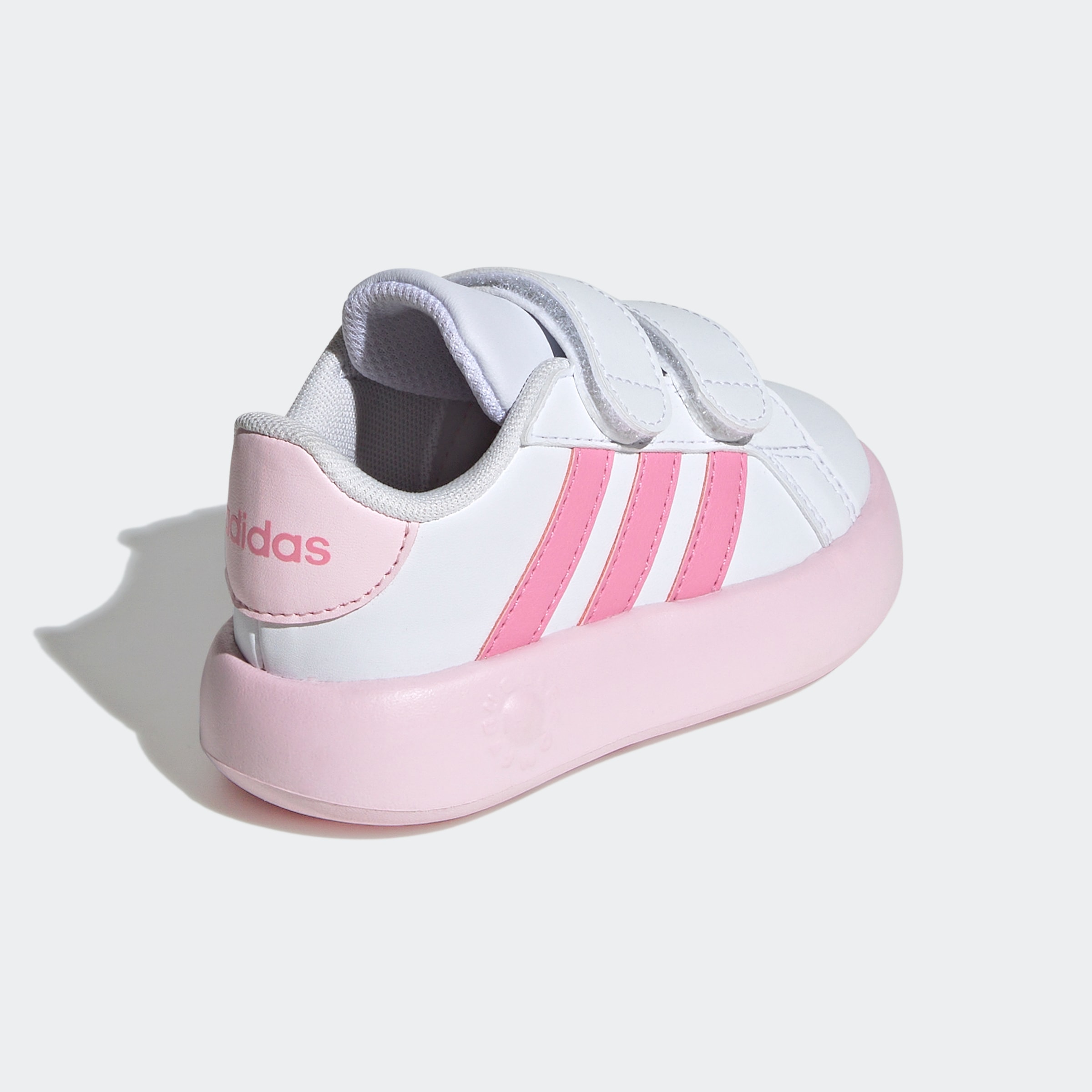 adidas Sportswear Klettschuh »GRAND COURT 2.0 KIDS«, Design auf den Spuren des adidas Superstar, für Kinder