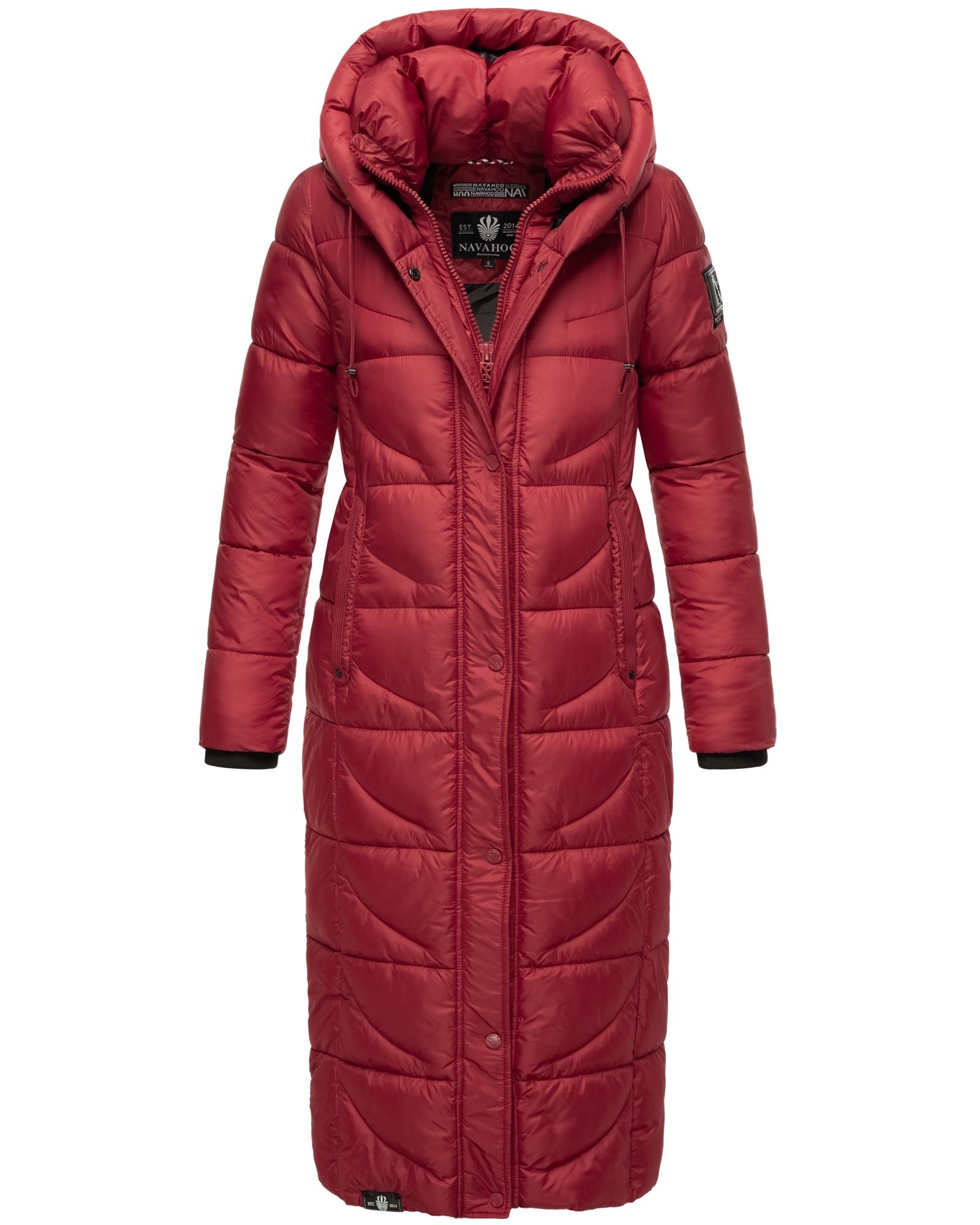 Navahoo Waffelchen Quilted Coat Dark Pink 36 3