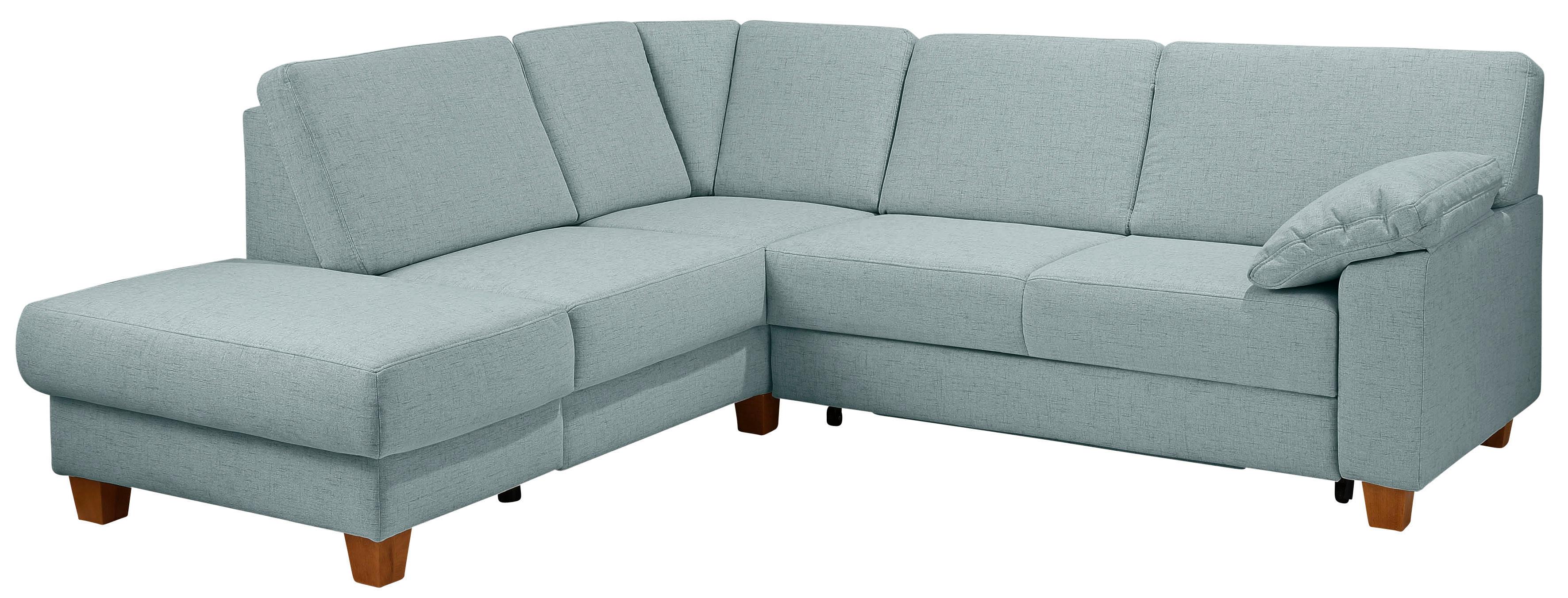 Home affaire Ecksofa "Belfort L-Form" mit Federkern, wahlweise mit Schlaffunktion und Stauraum